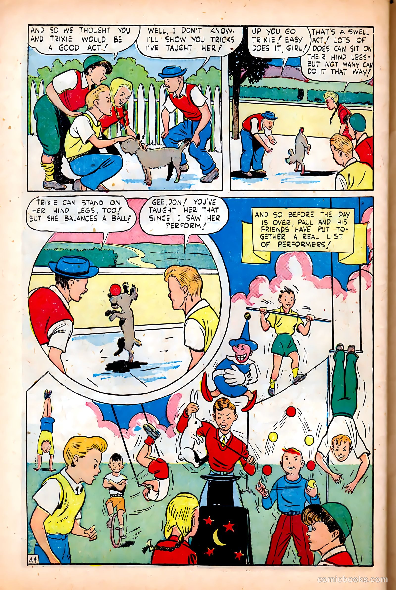 Super-Mystery Comics #6 (1943) — page 46 of 52