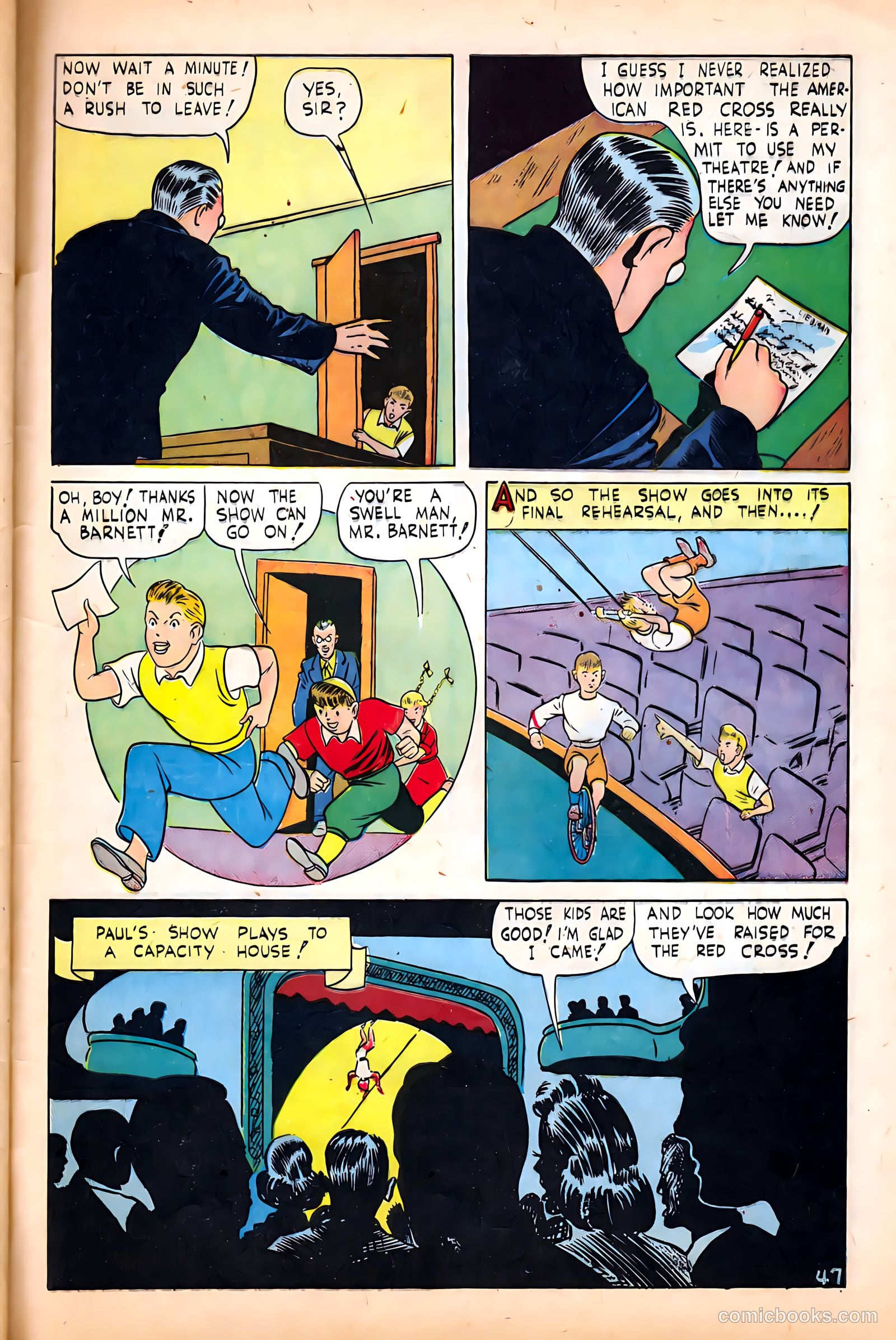 Super-Mystery Comics #6 (1943) — page 49 of 52