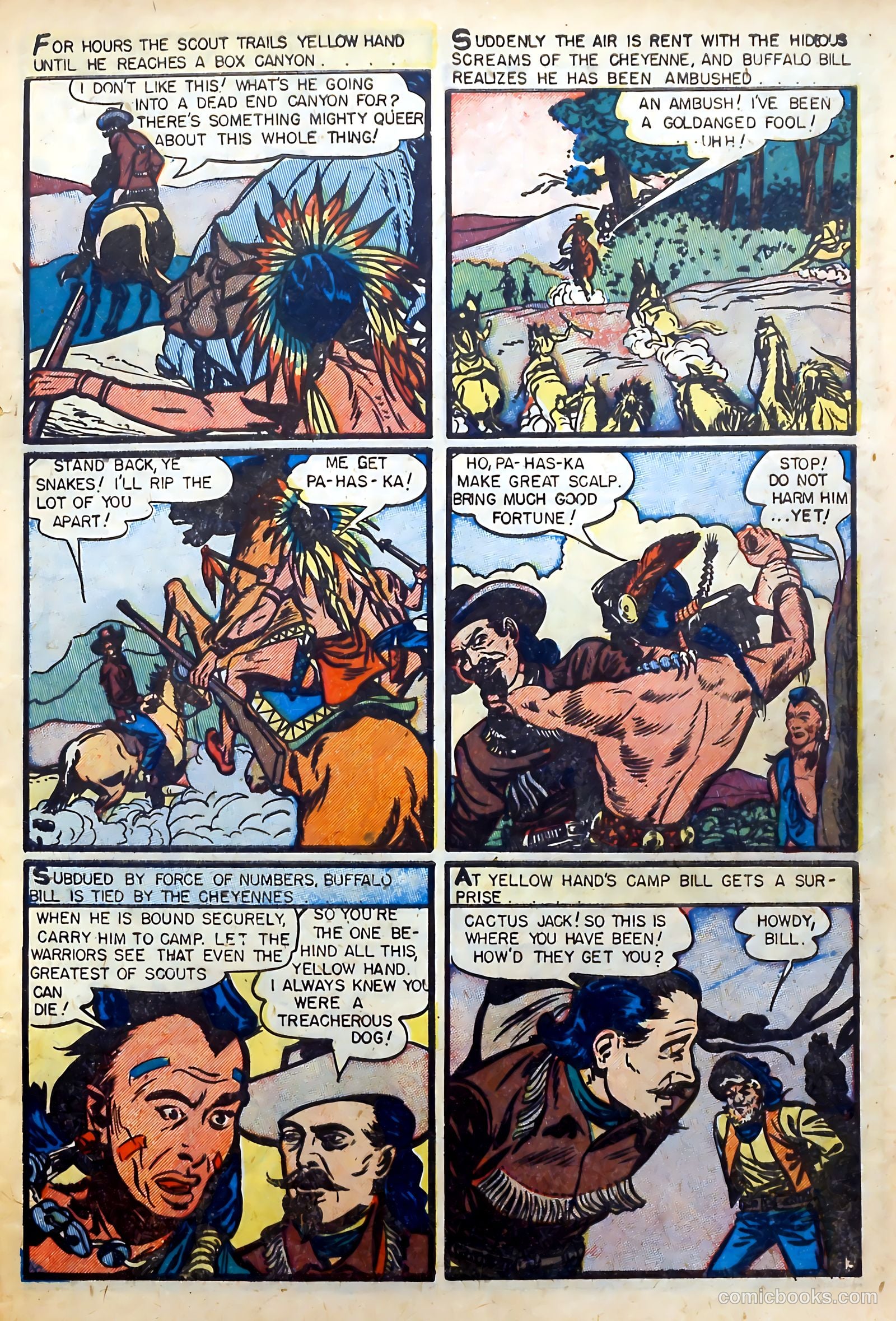 Super Western Comics #1 (1950) — page 5 of 36