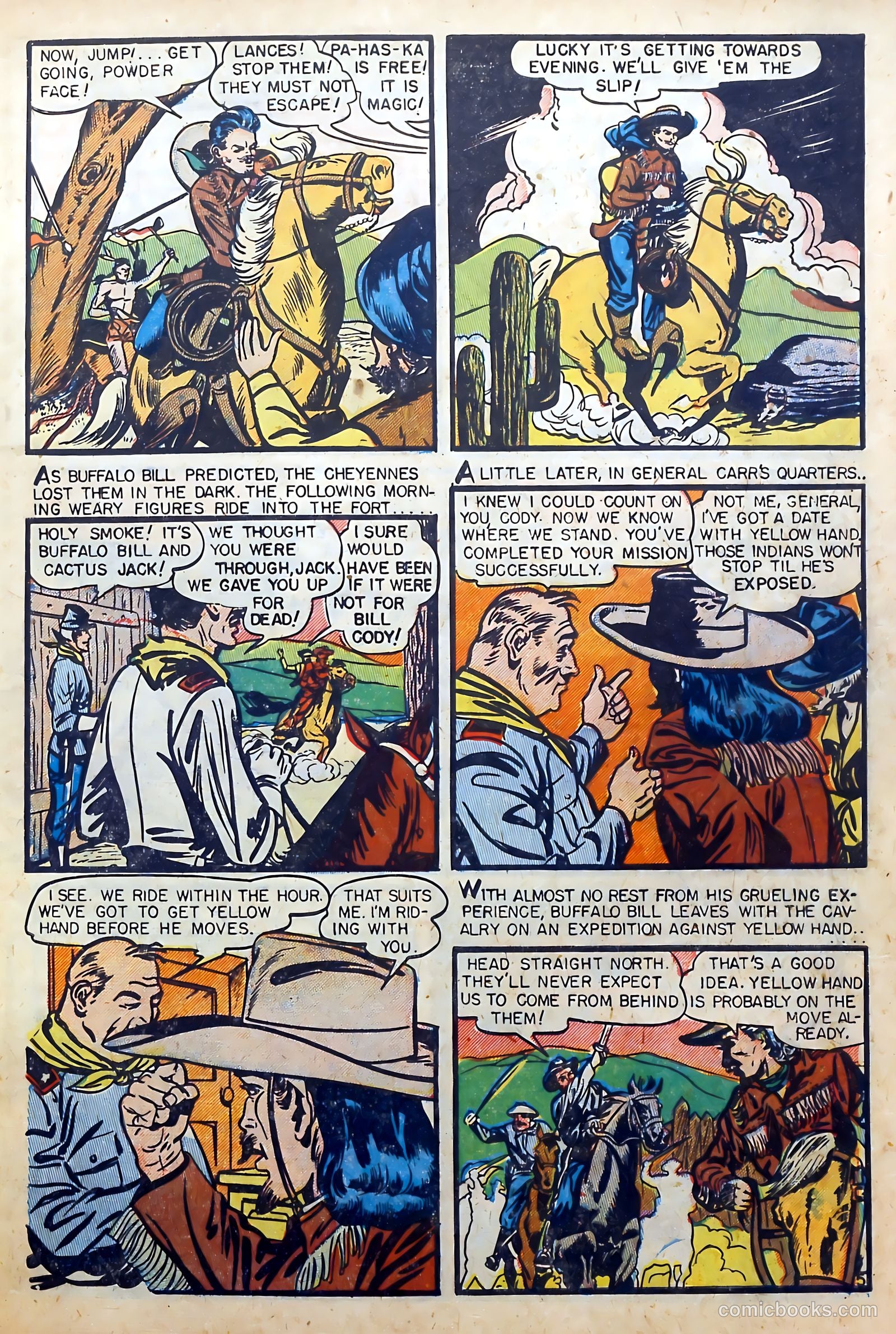 Super Western Comics #1 (1950) — page 7 of 36