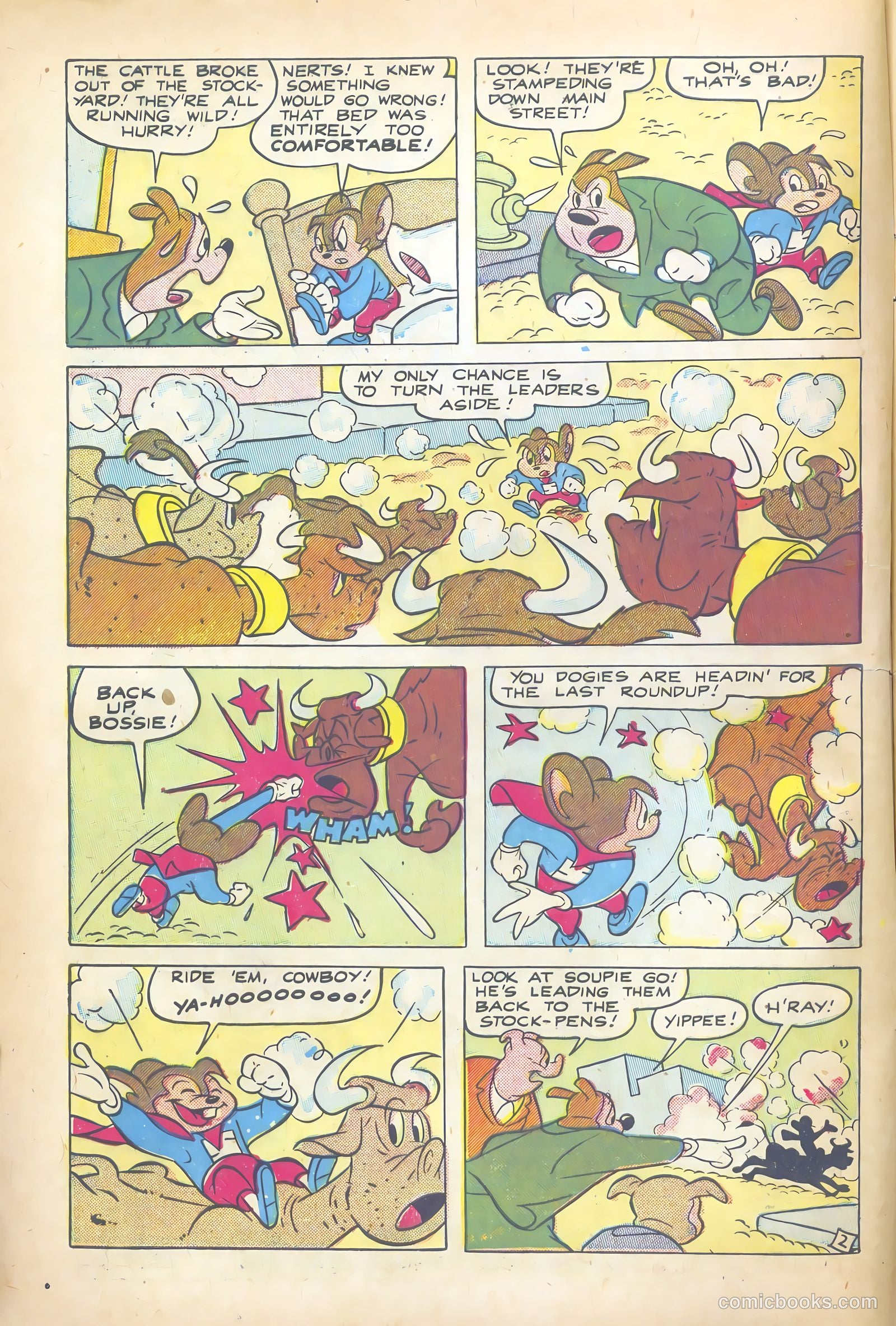 Supermouse #10 (1950) — page 4 of 36