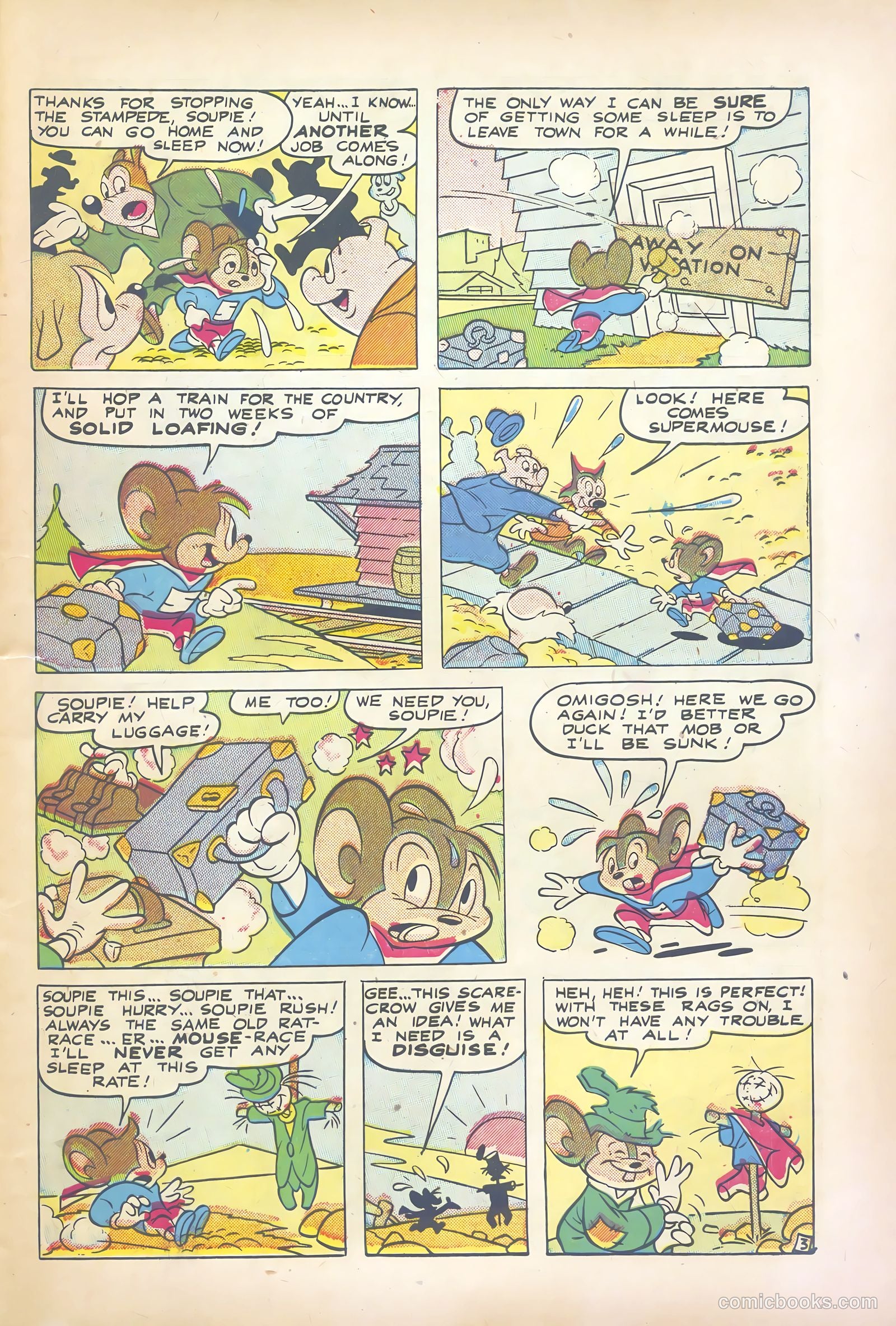 Supermouse #10 (1950) — page 5 of 36