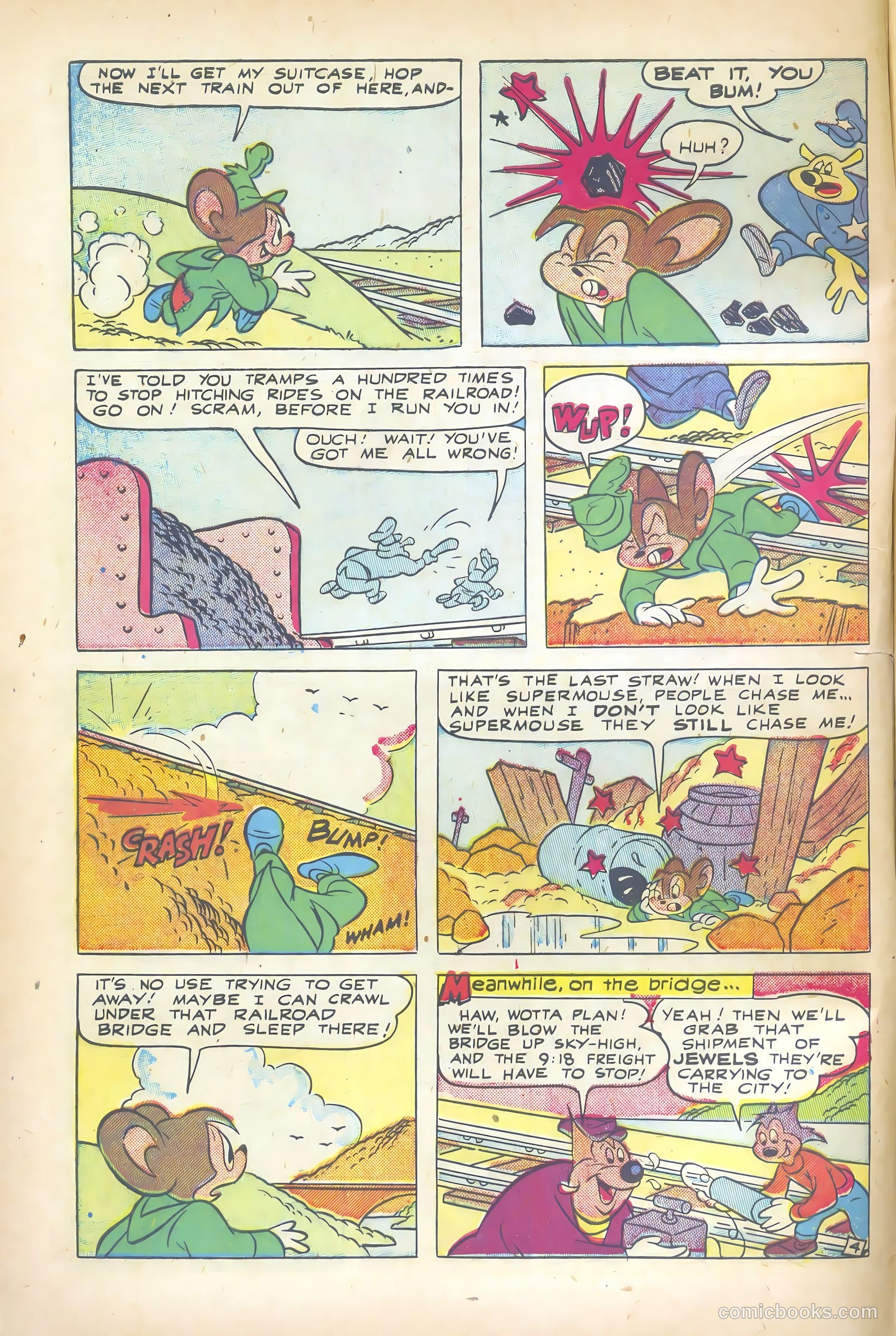 Supermouse #10 (1950) — page 6 of 36