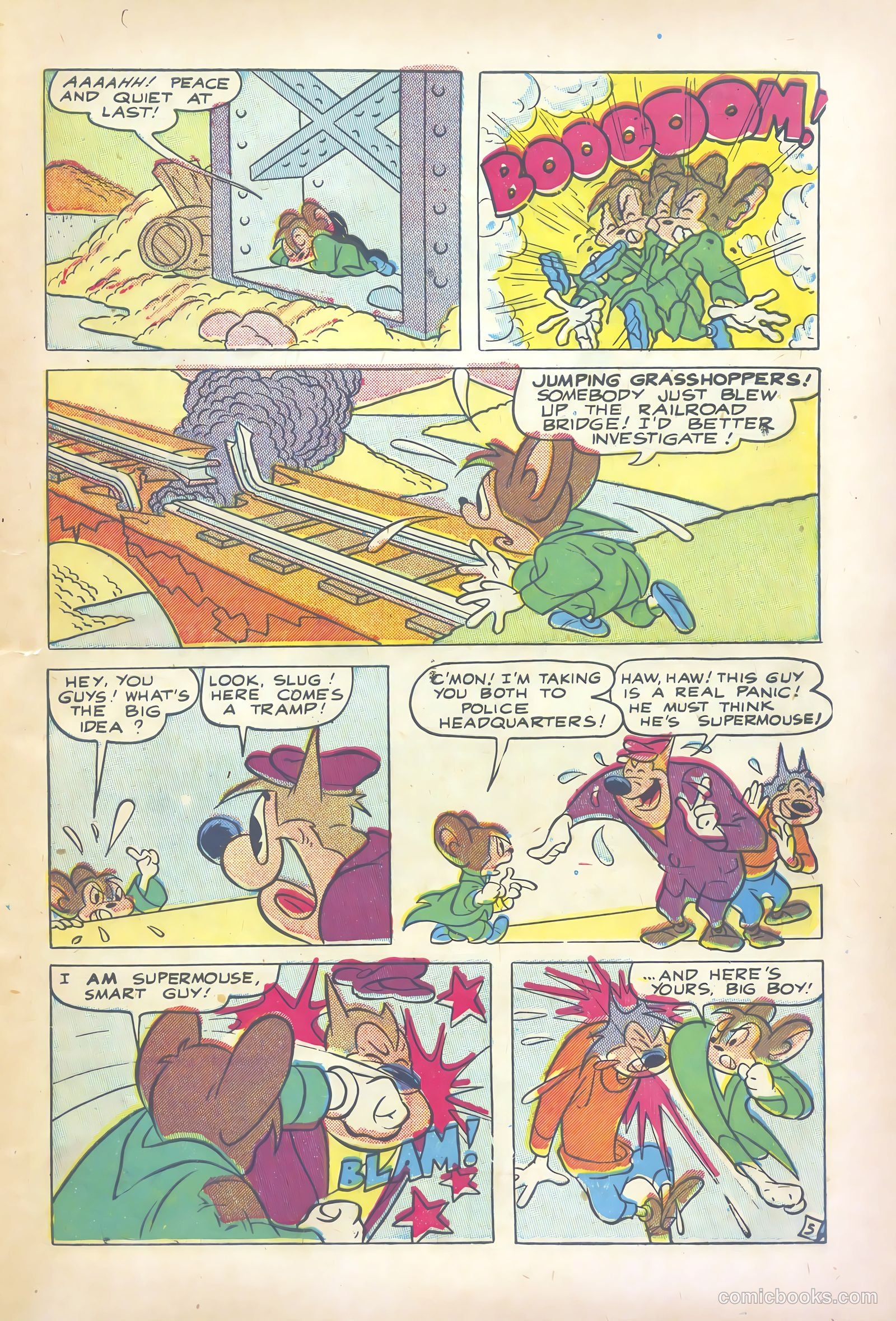 Supermouse #10 (1950) — page 7 of 36