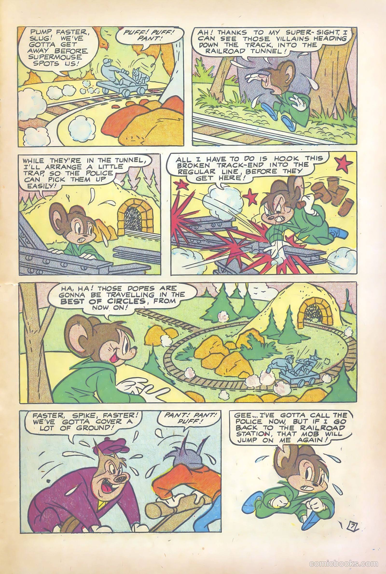 Supermouse #10 (1950) — page 9 of 36