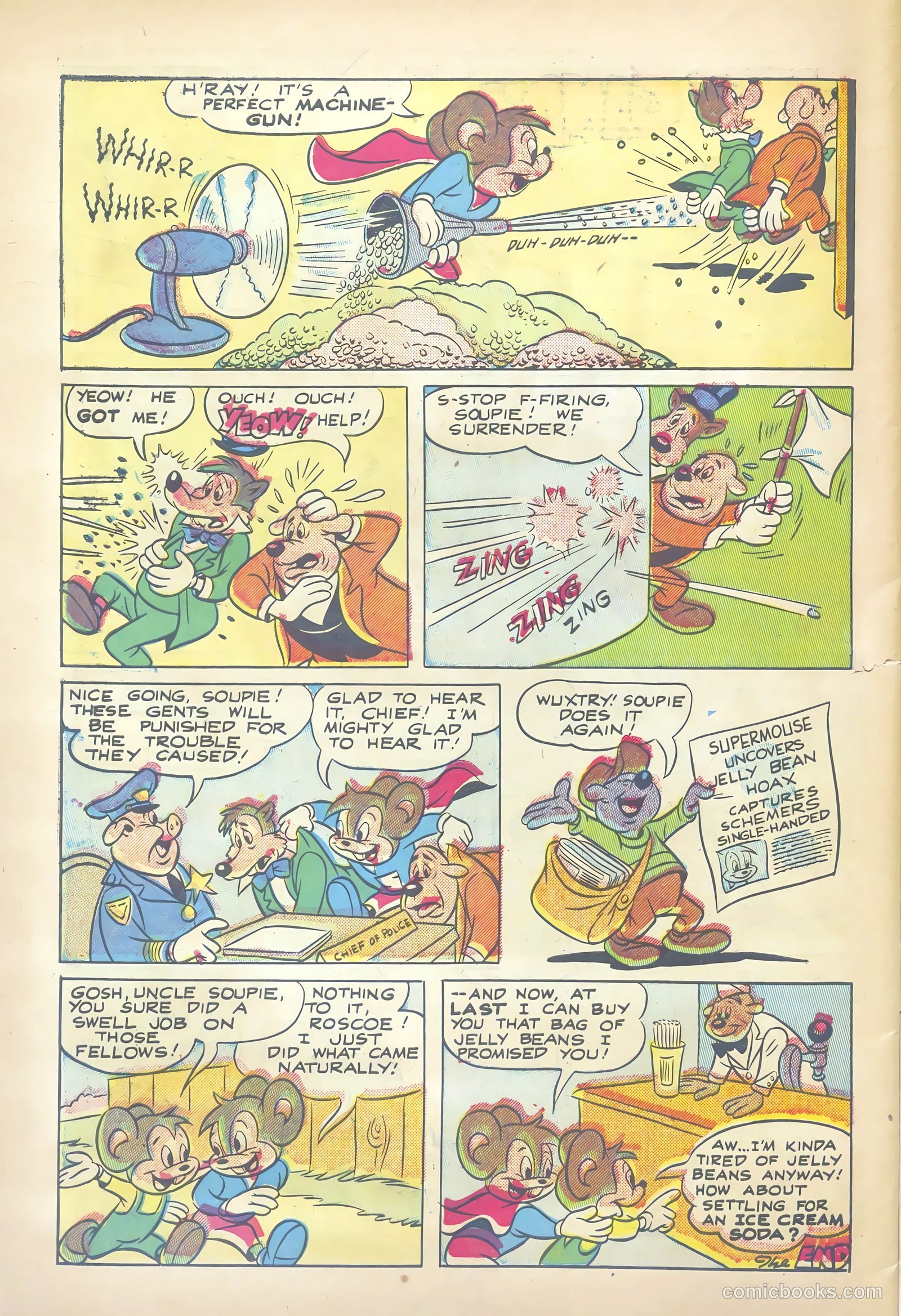 Supermouse #10 (1950) — page 32 of 36
