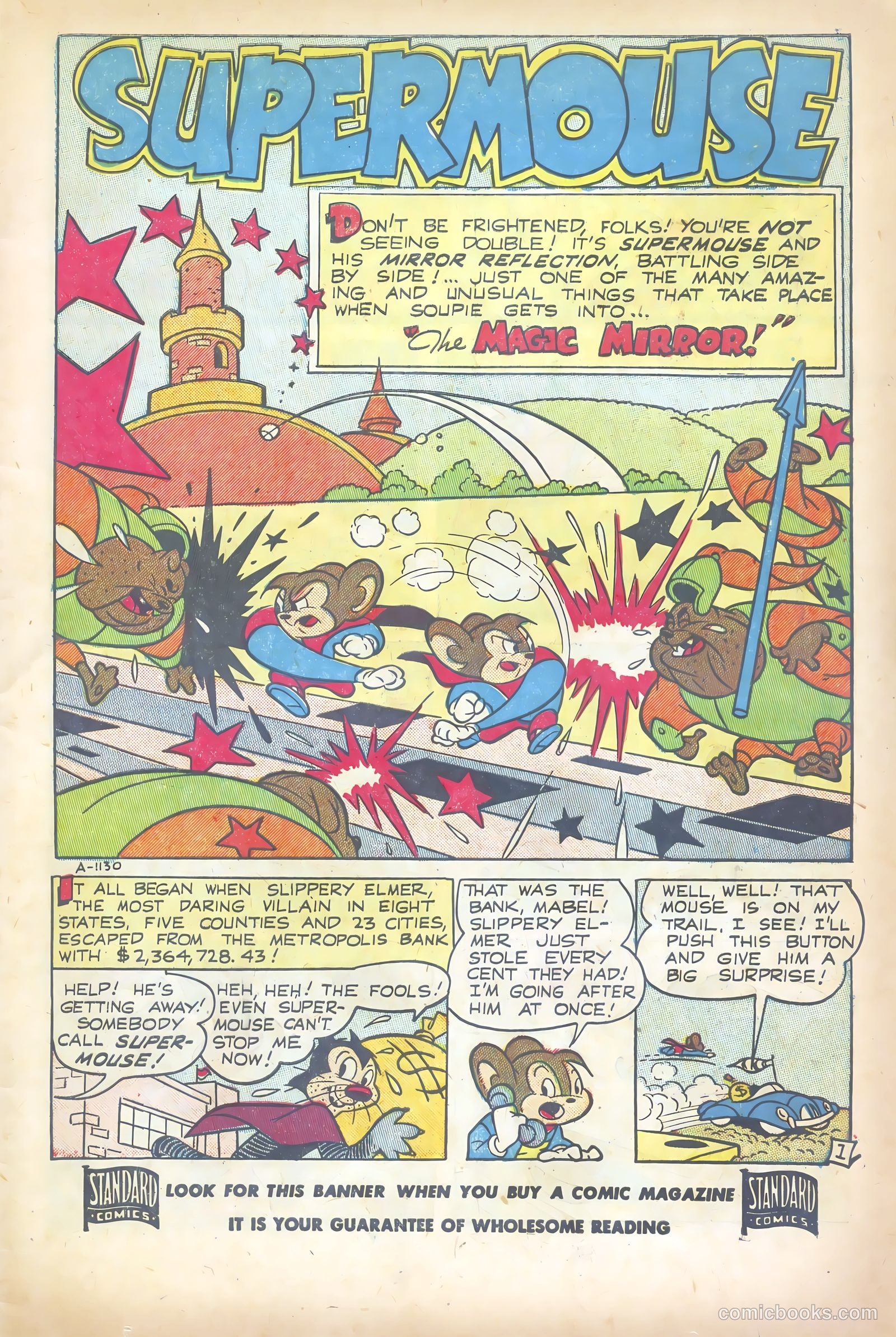 Supermouse #11 (1951) — page 3 of 36