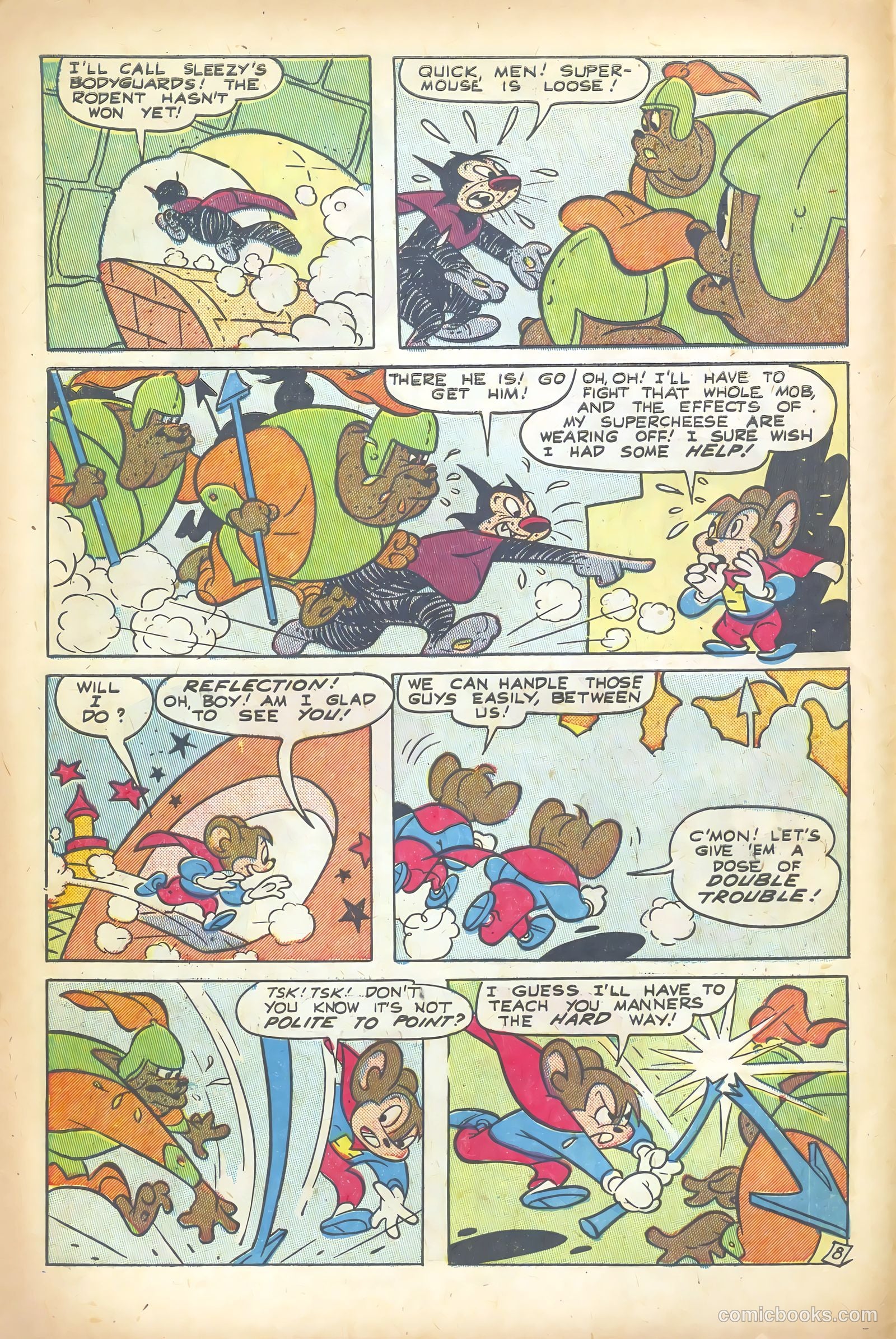 Supermouse #11 (1951) — page 10 of 36