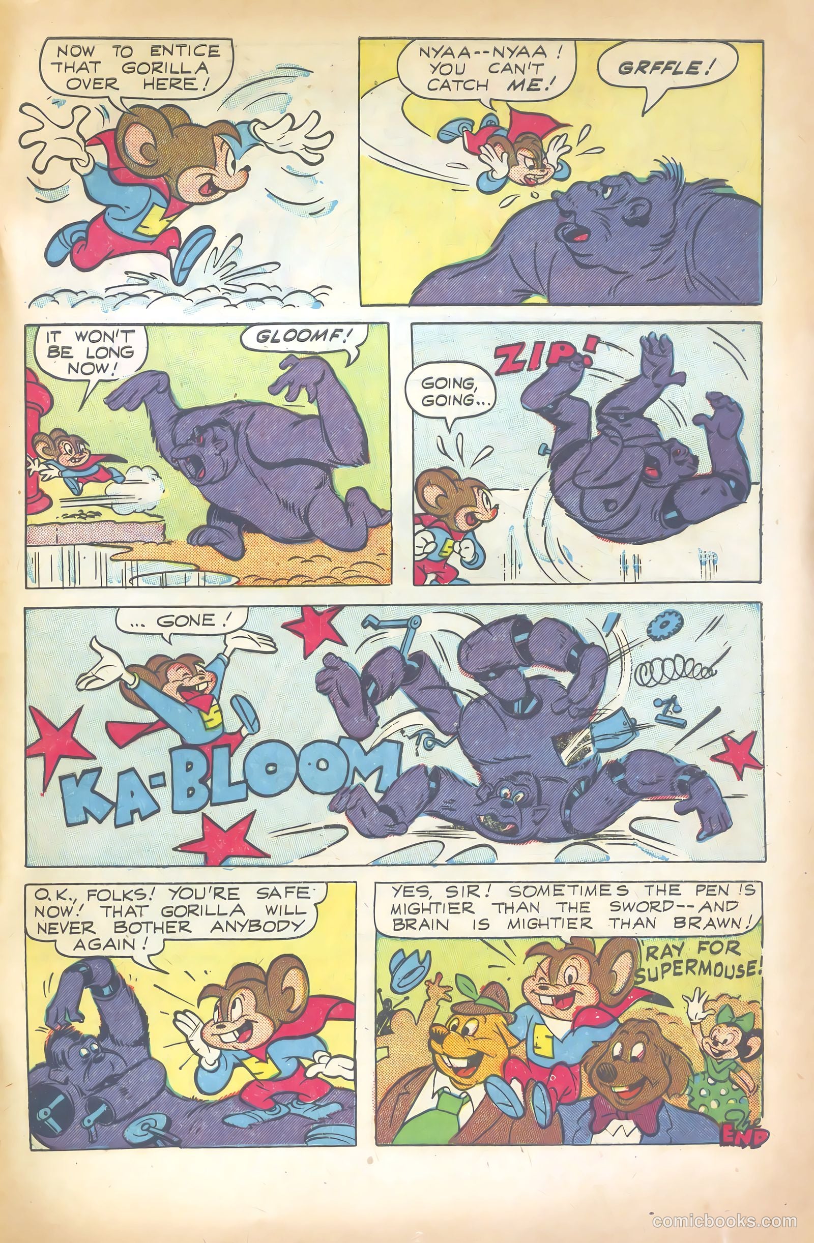 Supermouse #11 (1951) — page 33 of 36