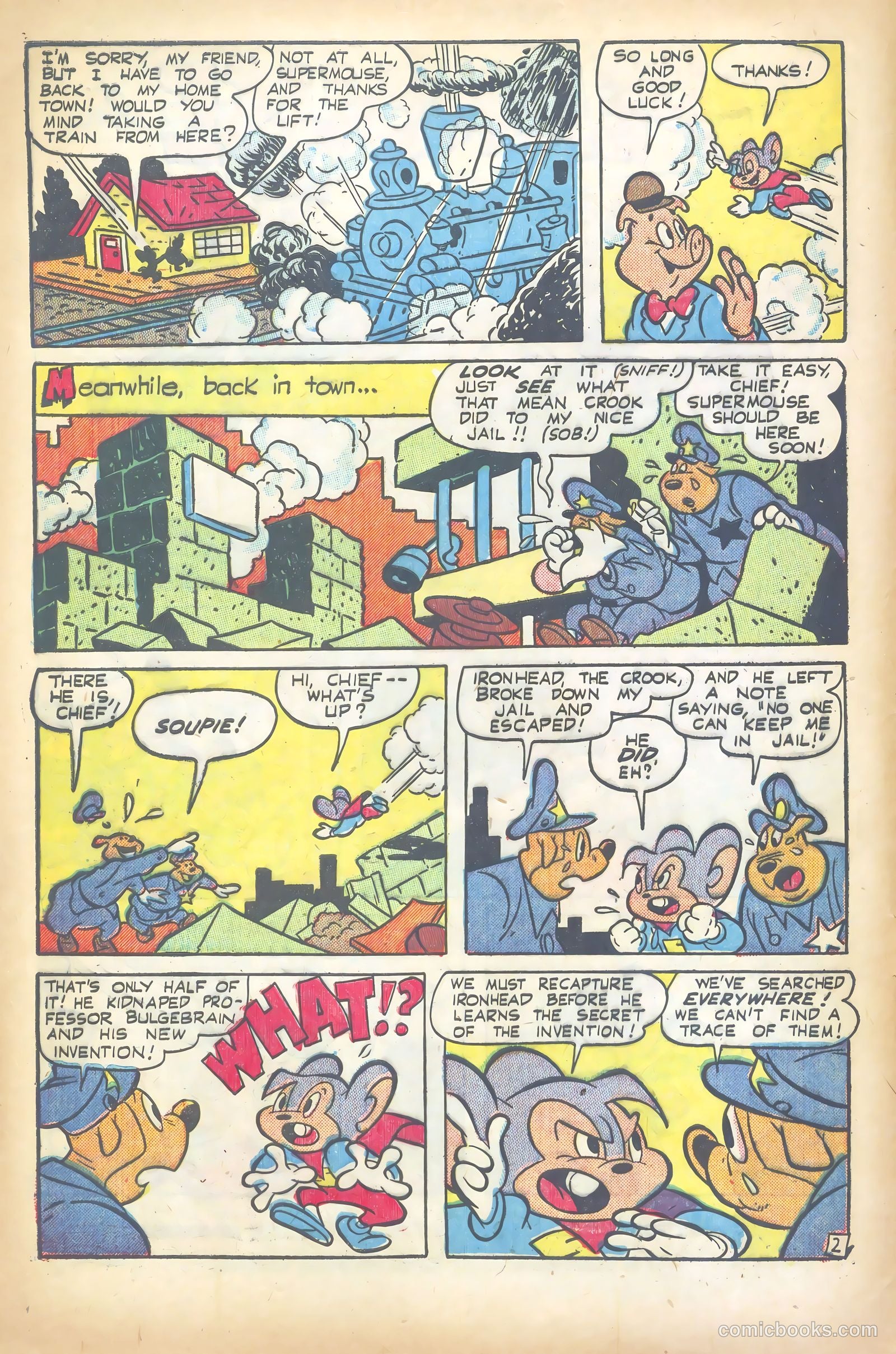 Supermouse #13 (1951) — page 4 of 36