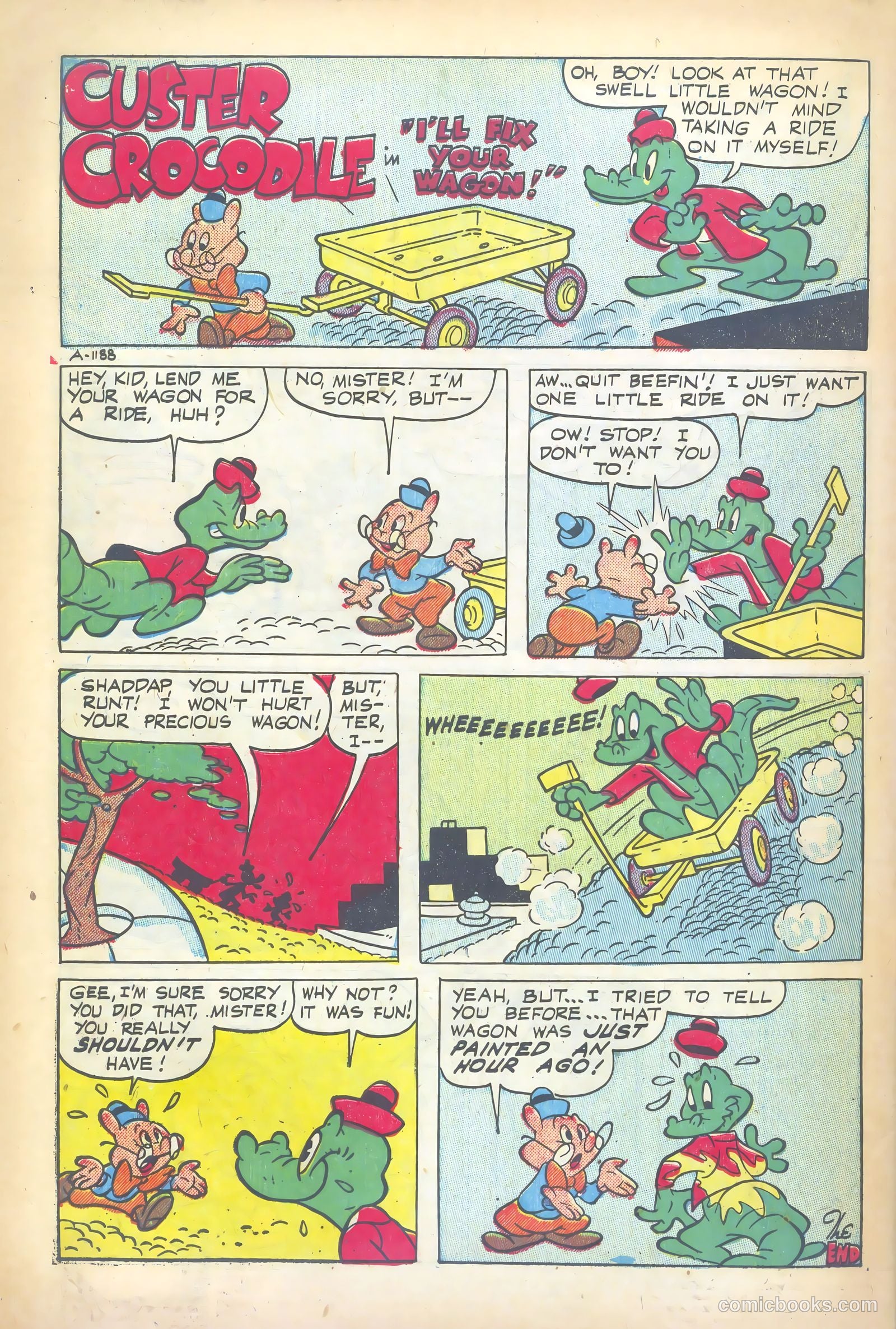 Supermouse #13 (1951) — page 34 of 36