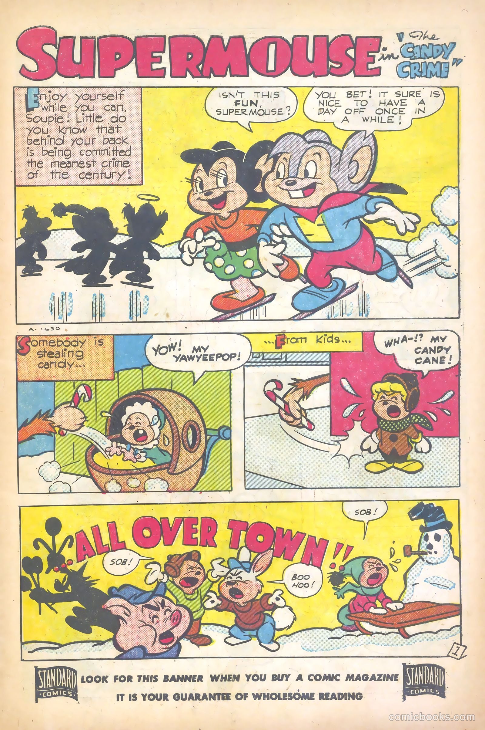 Supermouse #17 (1952) — page 3 of 36