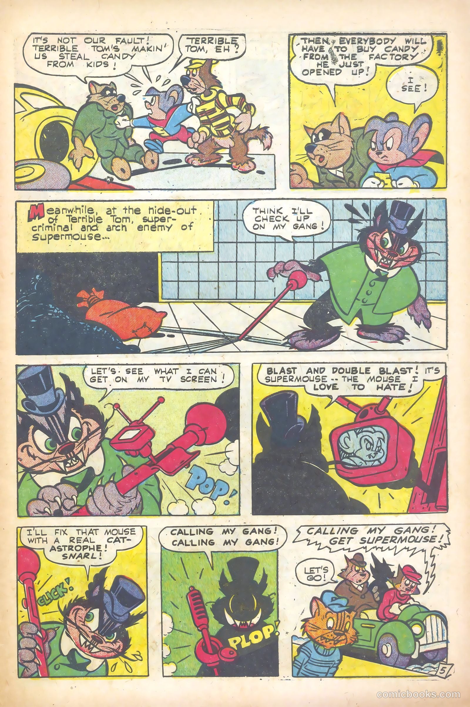 Supermouse #17 (1952) — page 7 of 36
