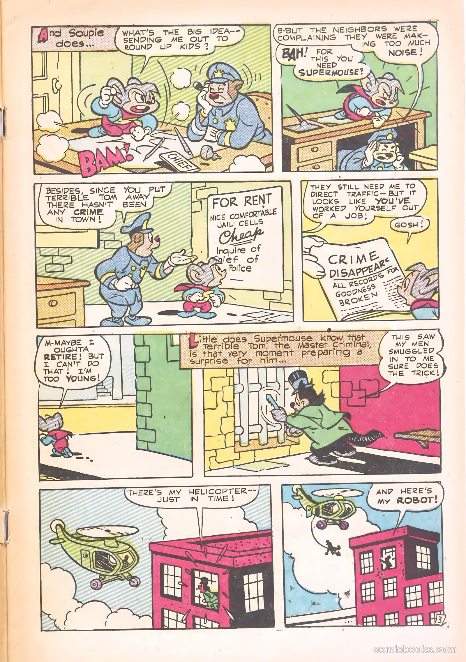 Supermouse #18 (1952) — page 5 of 36