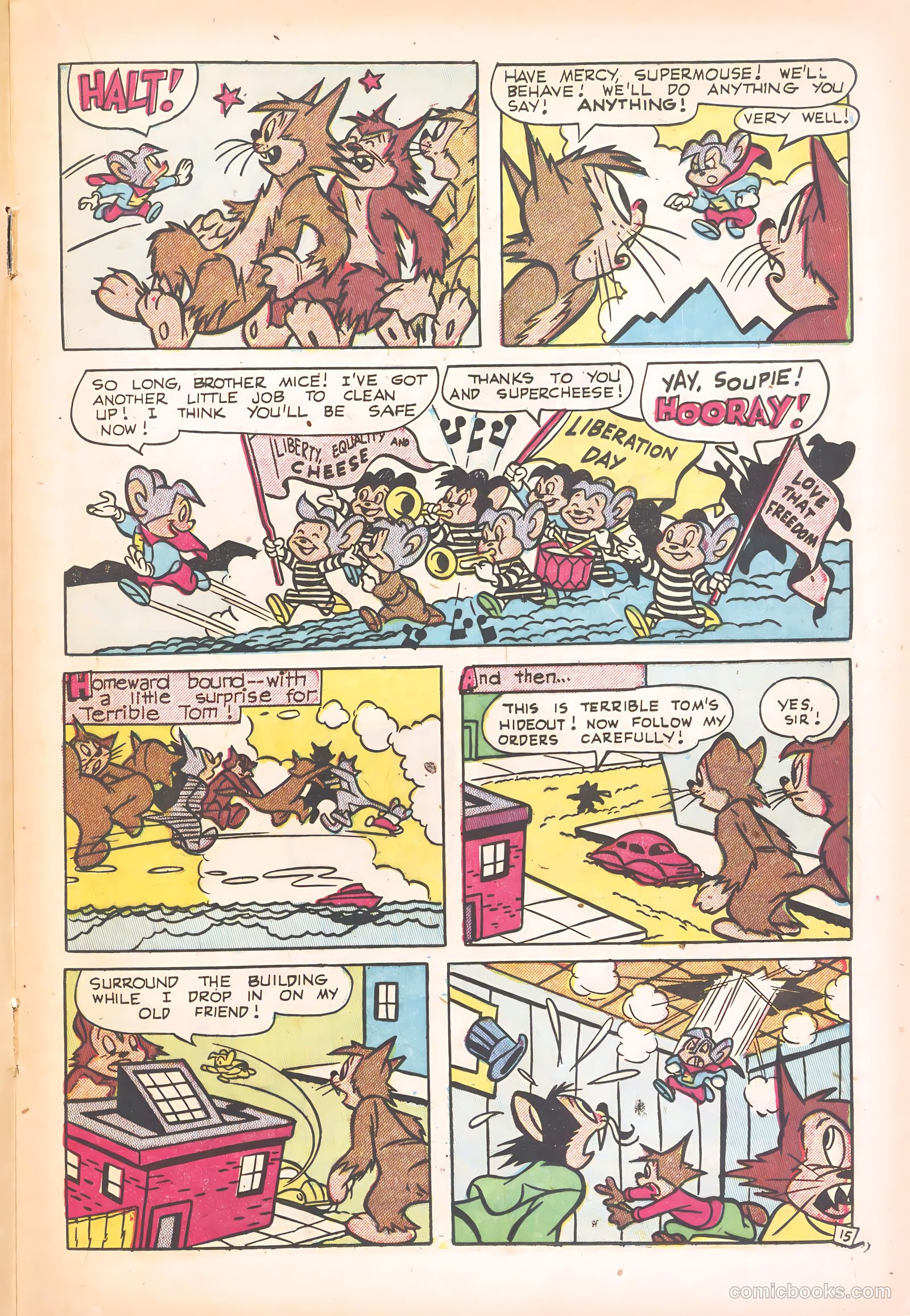 Supermouse #18 (1952) — page 17 of 36