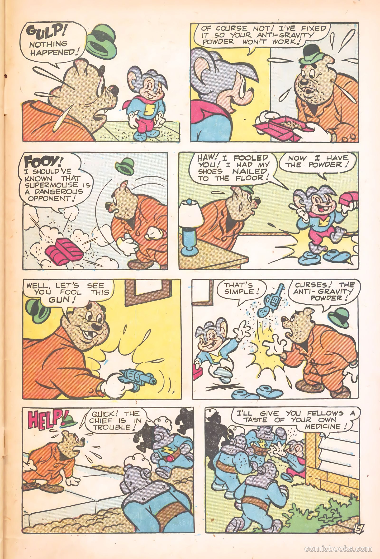 Supermouse #18 (1952) — page 33 of 36