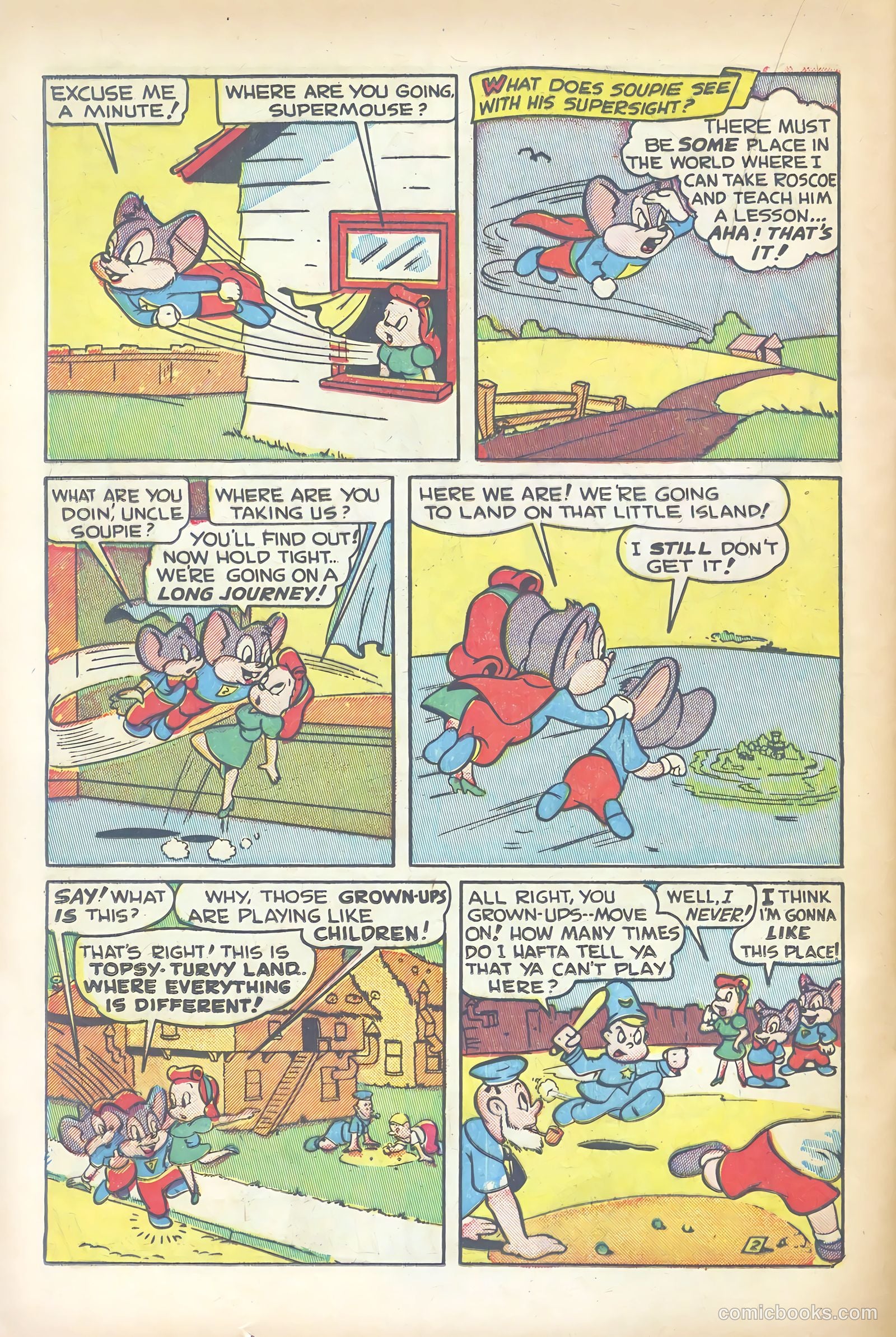 Supermouse #2 (1949) — page 30 of 52