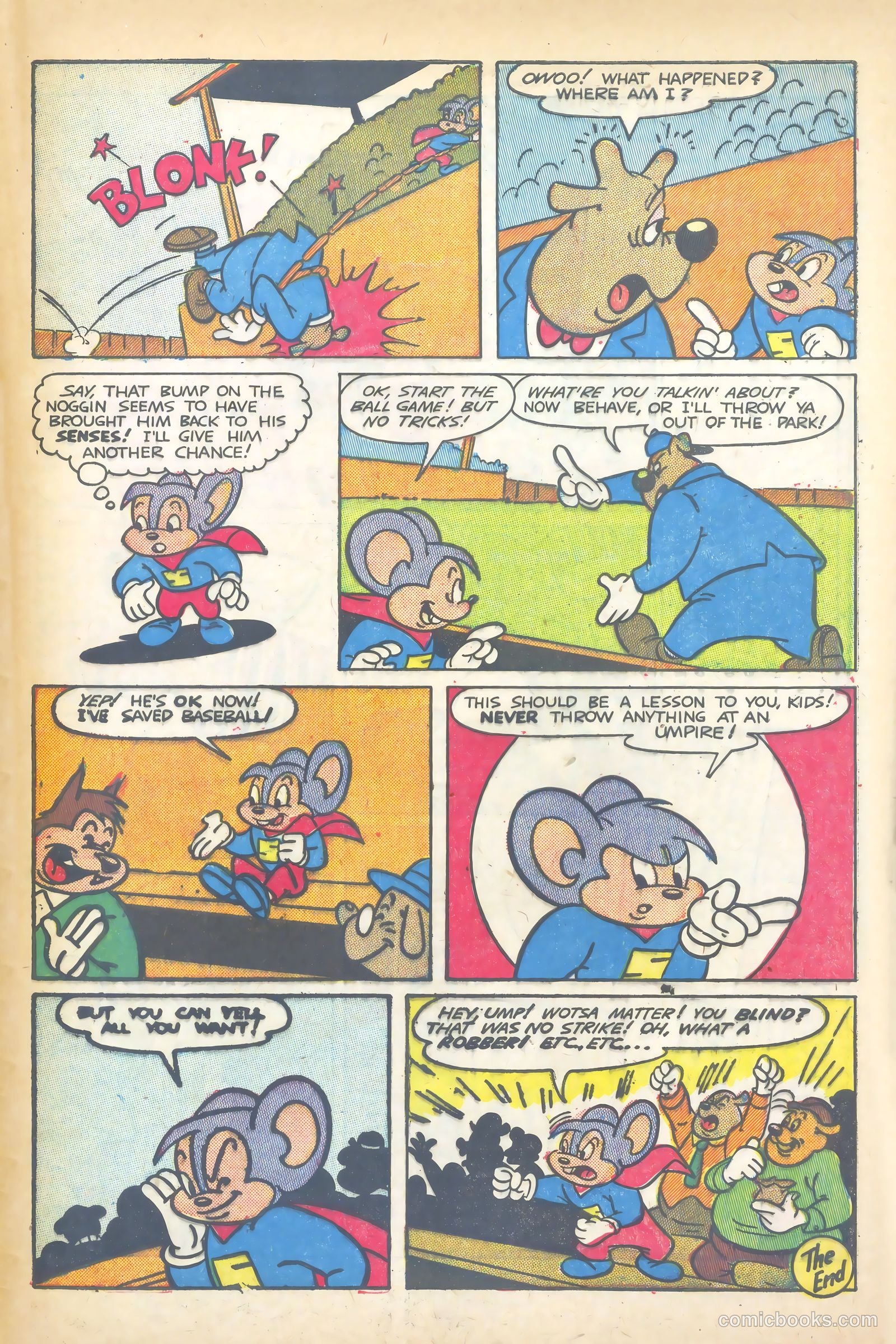 Supermouse #20 (1952) — page 33 of 36
