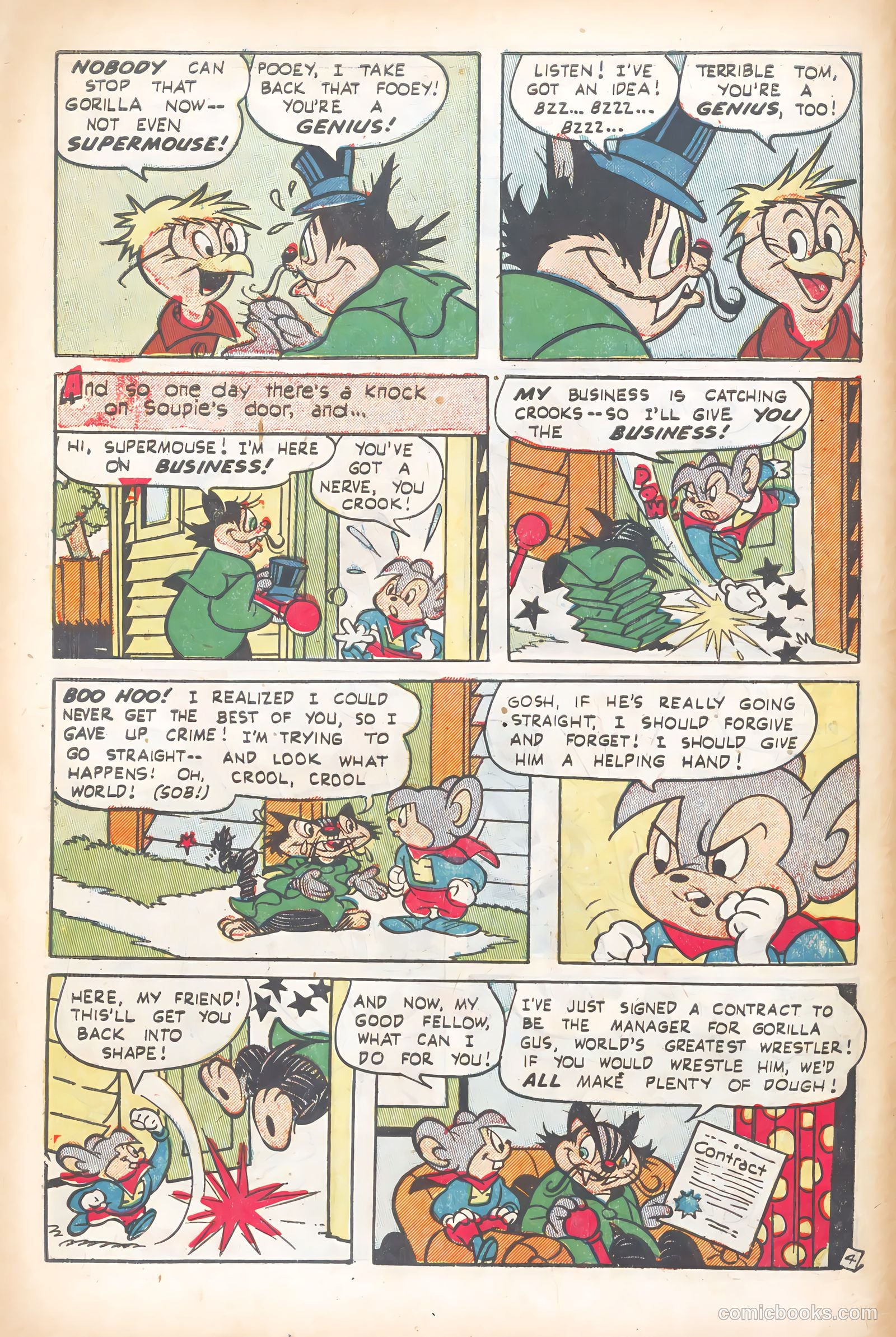 Supermouse #22 (1952) — page 6 of 36