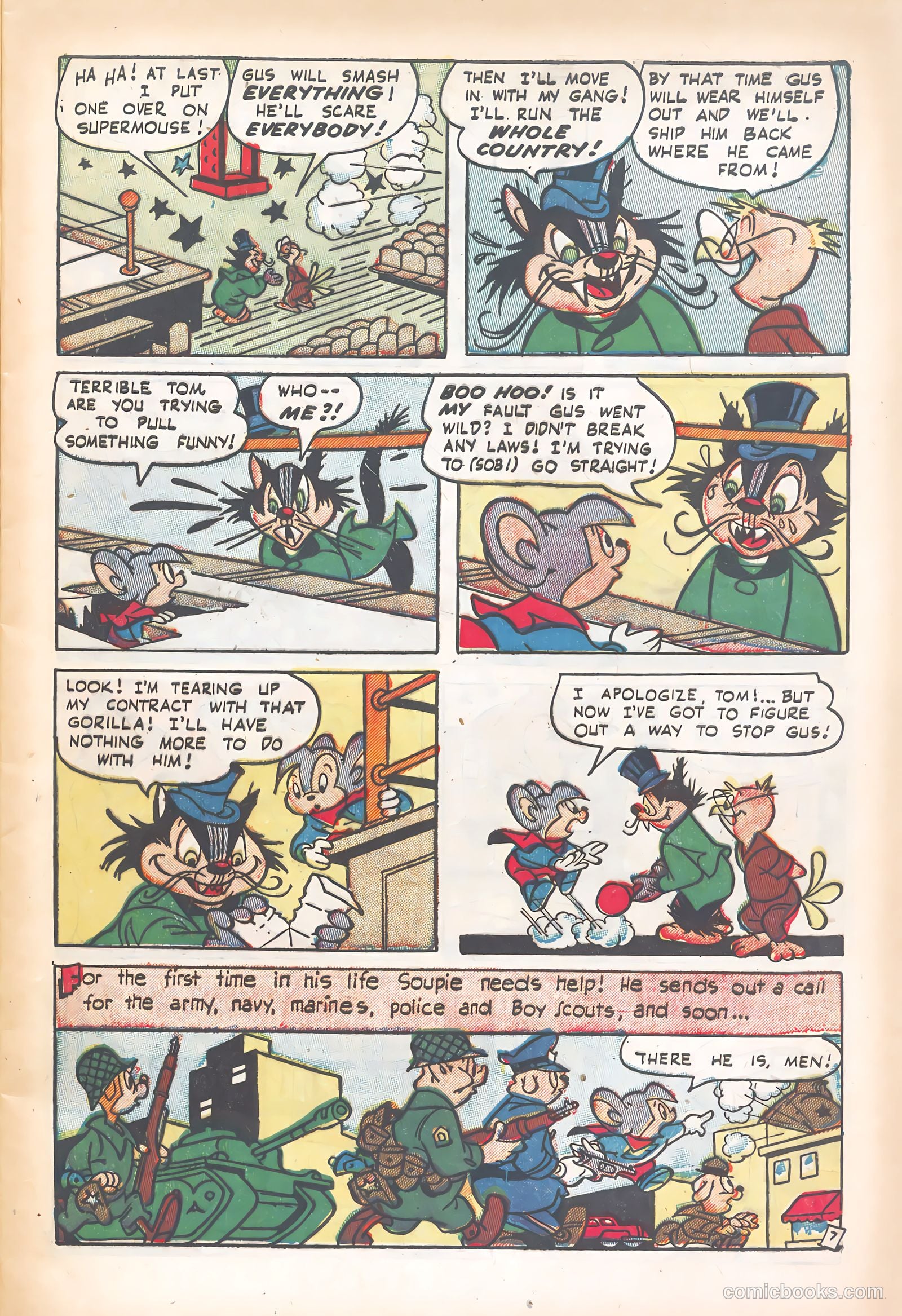 Supermouse #22 (1952) — page 9 of 36