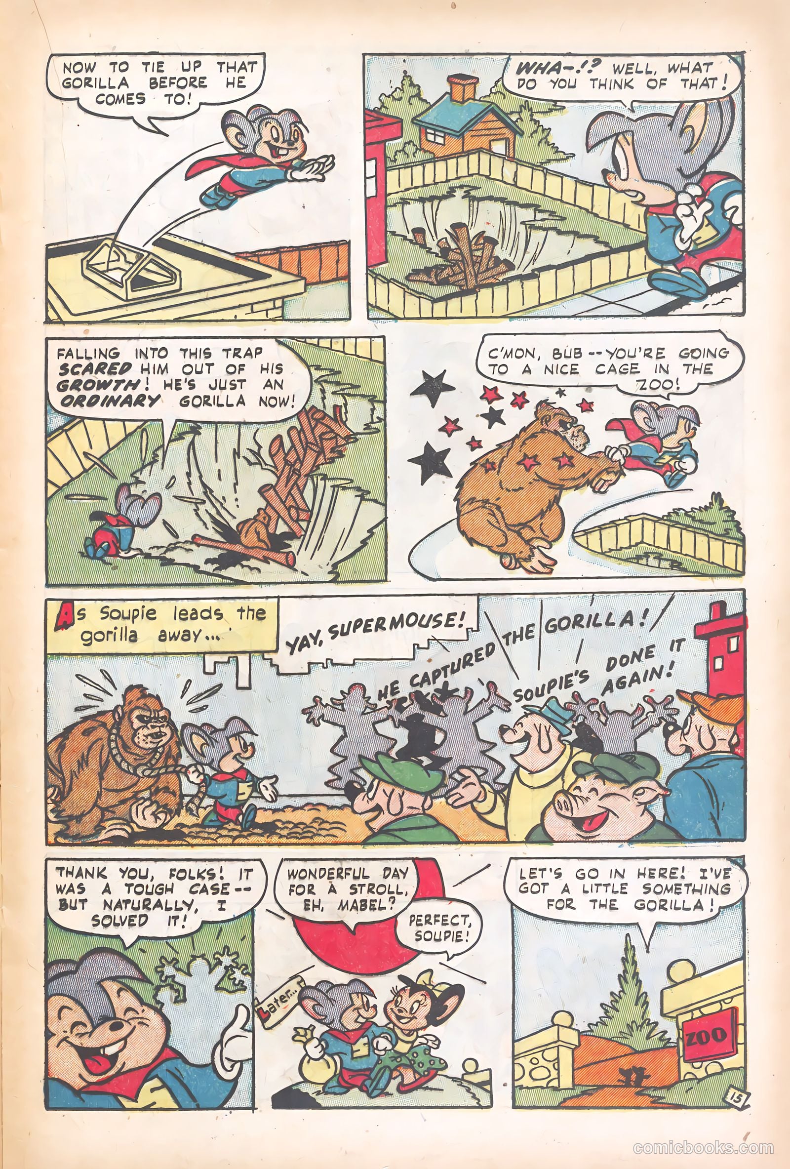 Supermouse #22 (1952) — page 17 of 36