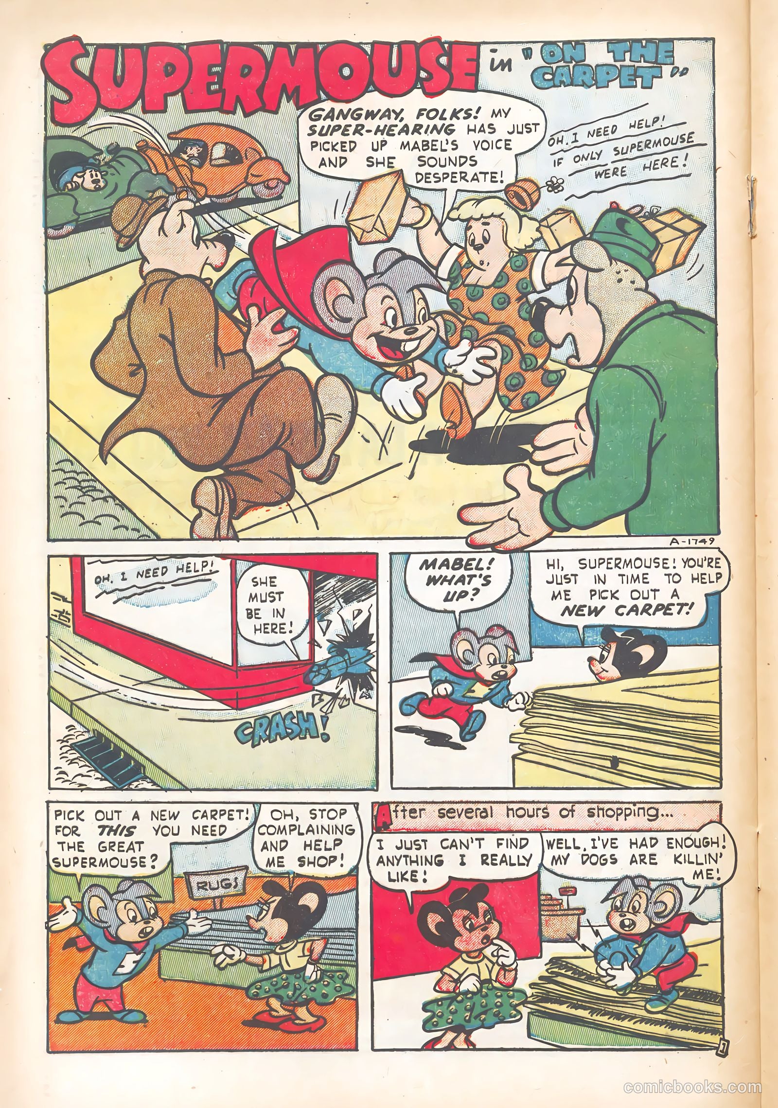 Supermouse #22 (1952) — page 28 of 36