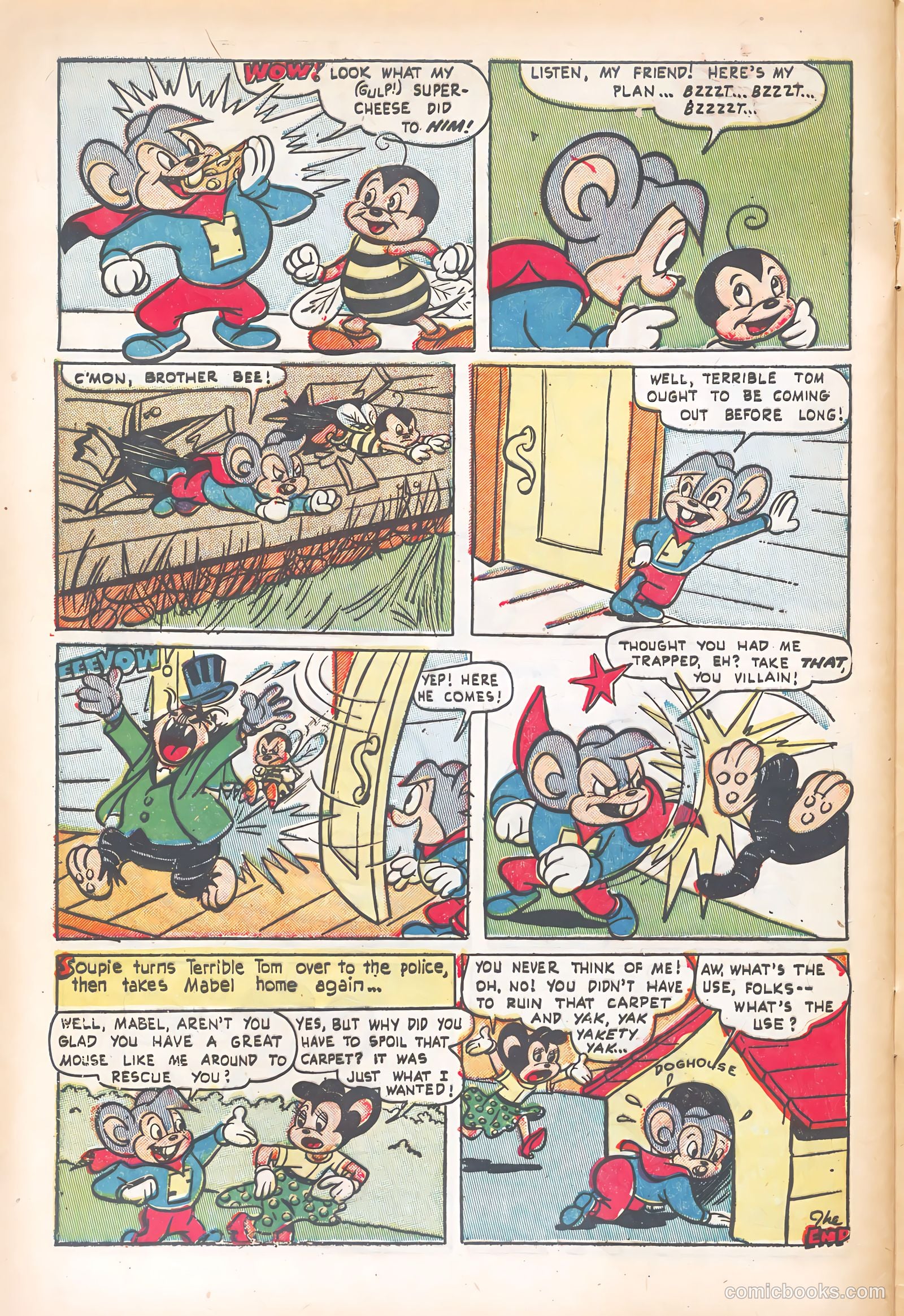 Supermouse #22 (1952) — page 32 of 36