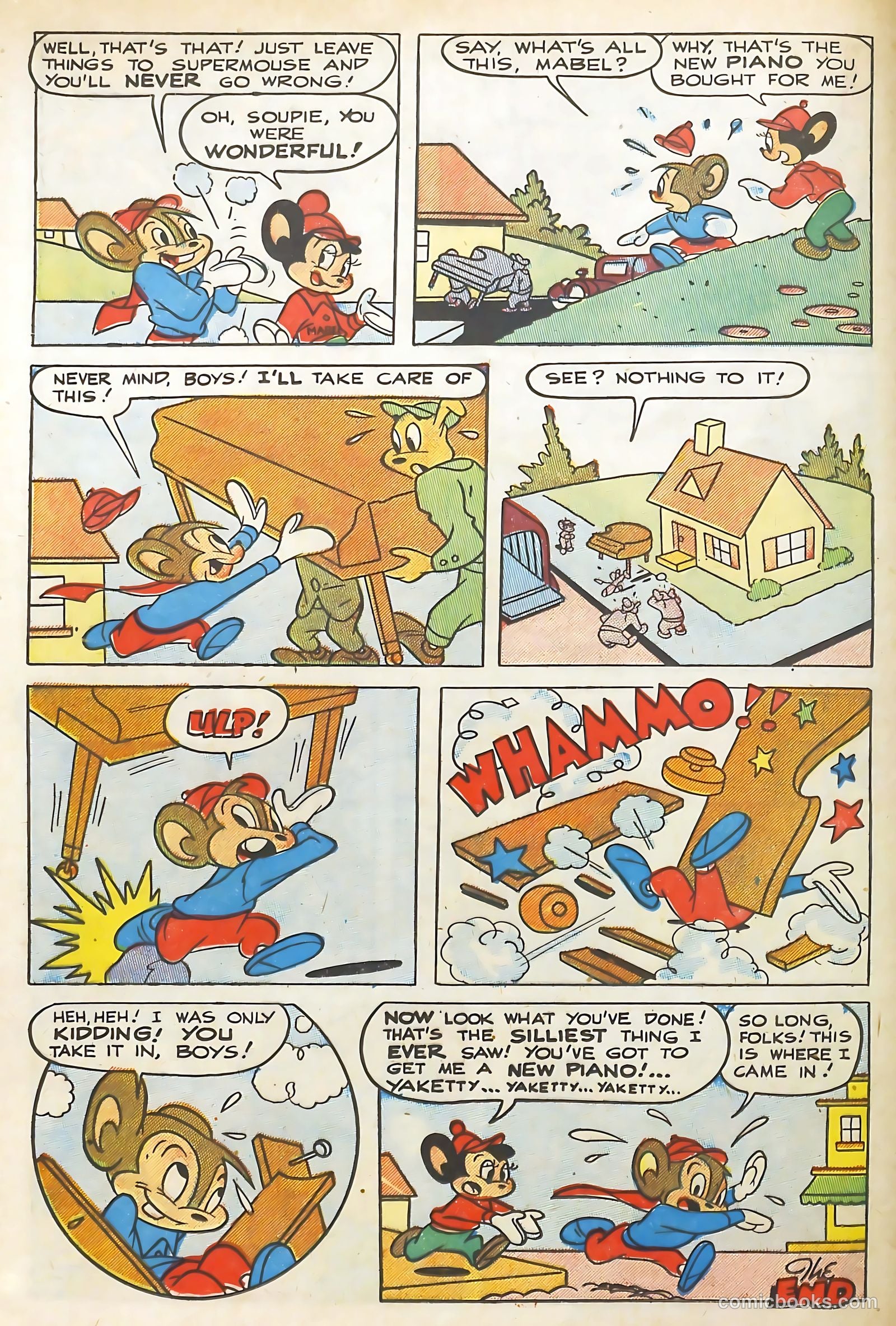 Supermouse #6 (1949) — page 12 of 36