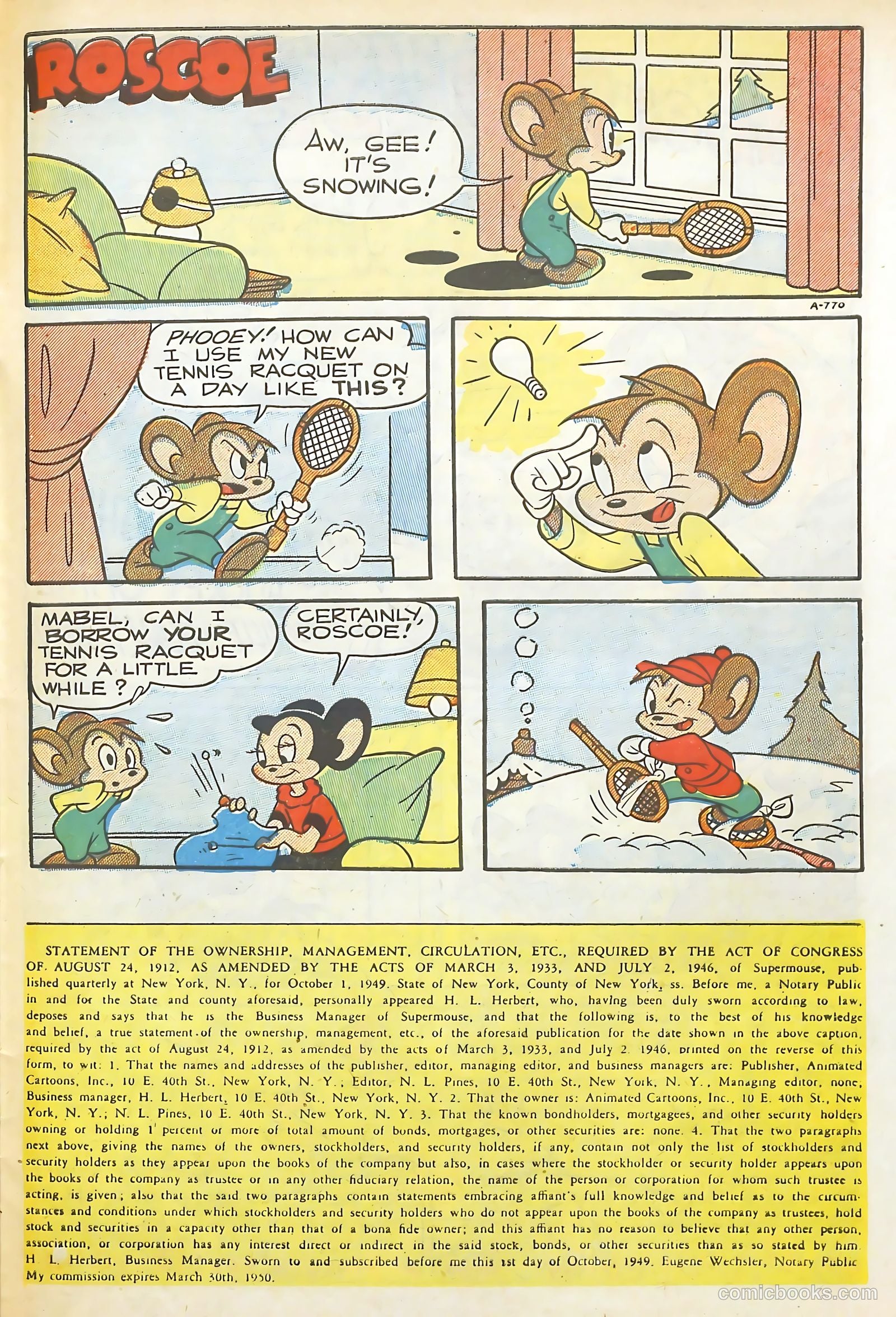 Supermouse #6 (1949) — page 29 of 36