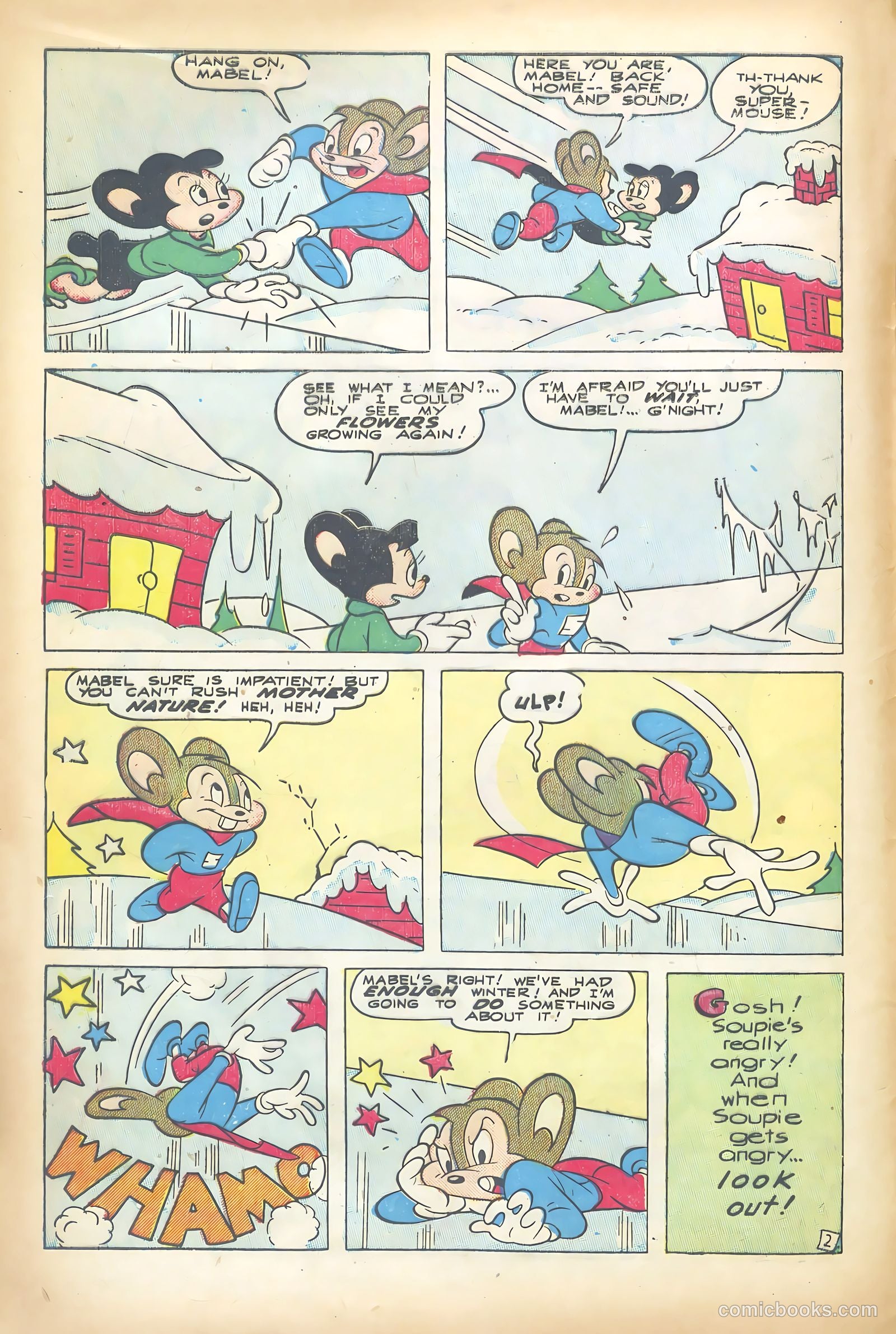 Supermouse #7 (1950) — page 4 of 36