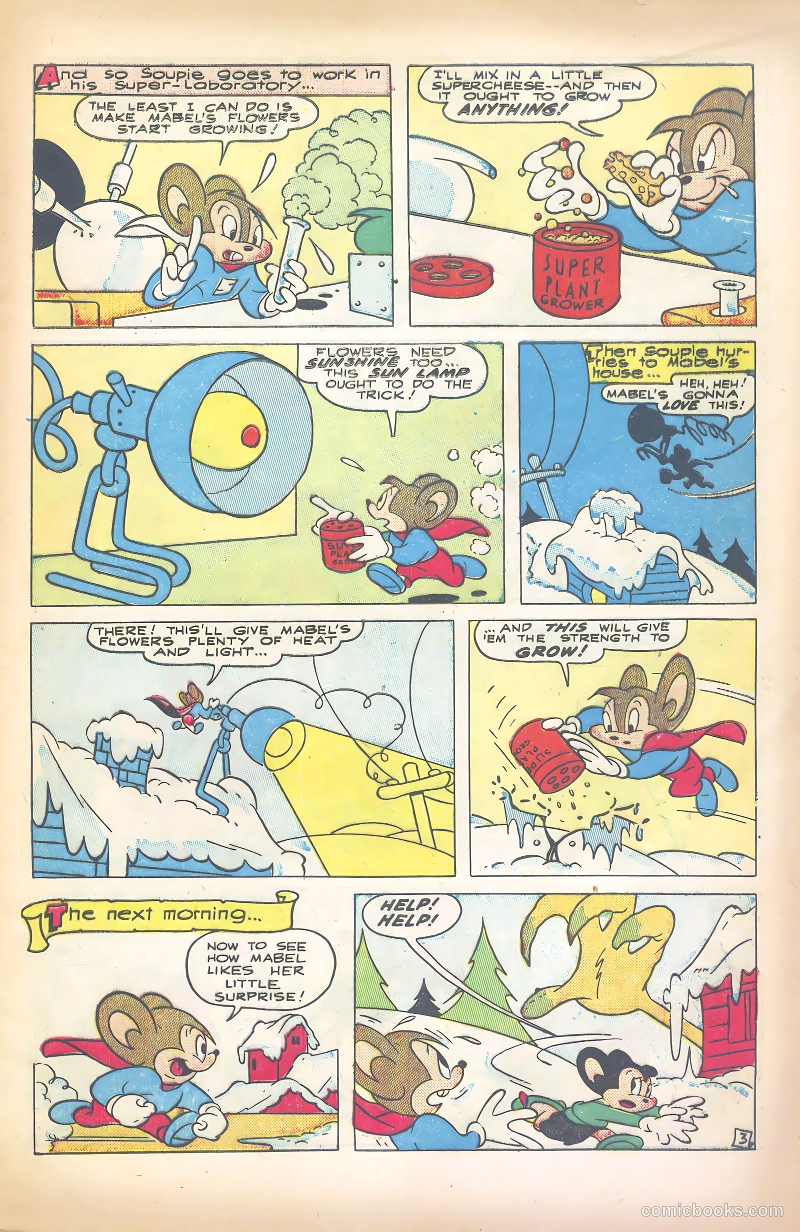 Supermouse #7 (1950) — page 5 of 36