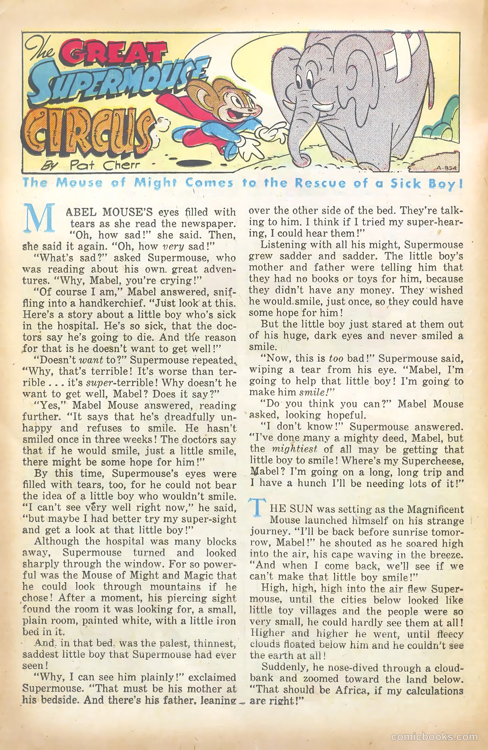 Supermouse #7 (1950) — page 22 of 36