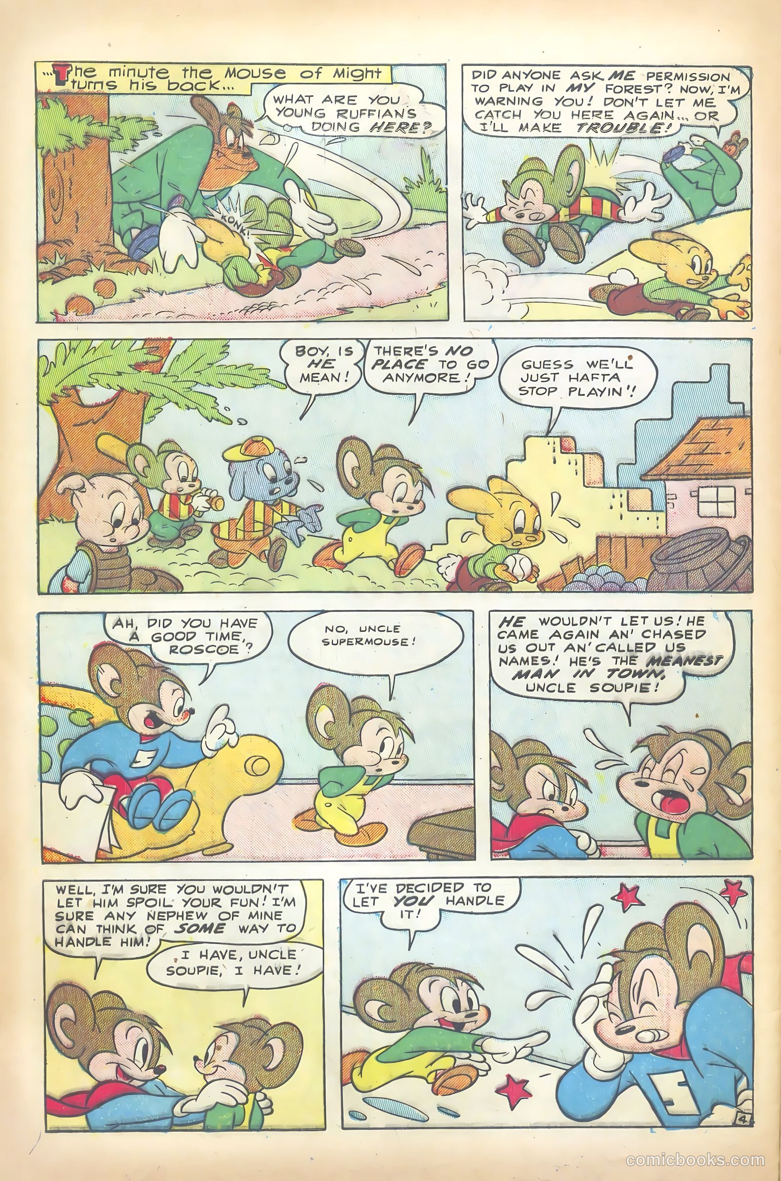 Supermouse #7 (1950) — page 28 of 36
