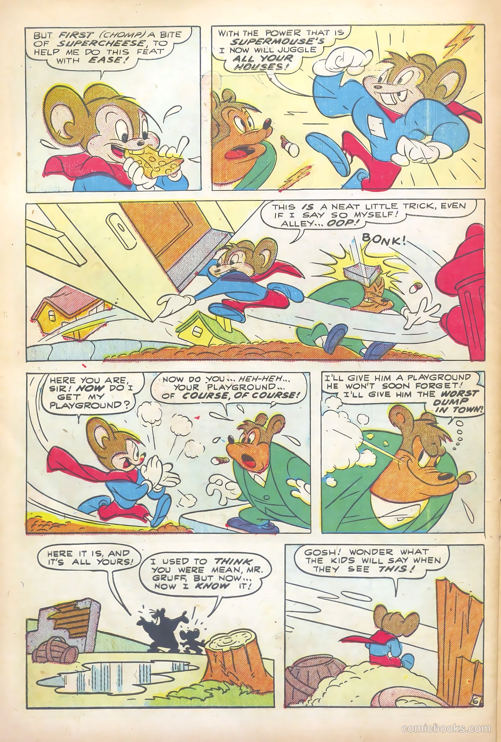 Supermouse #7 (1950) — page 30 of 36