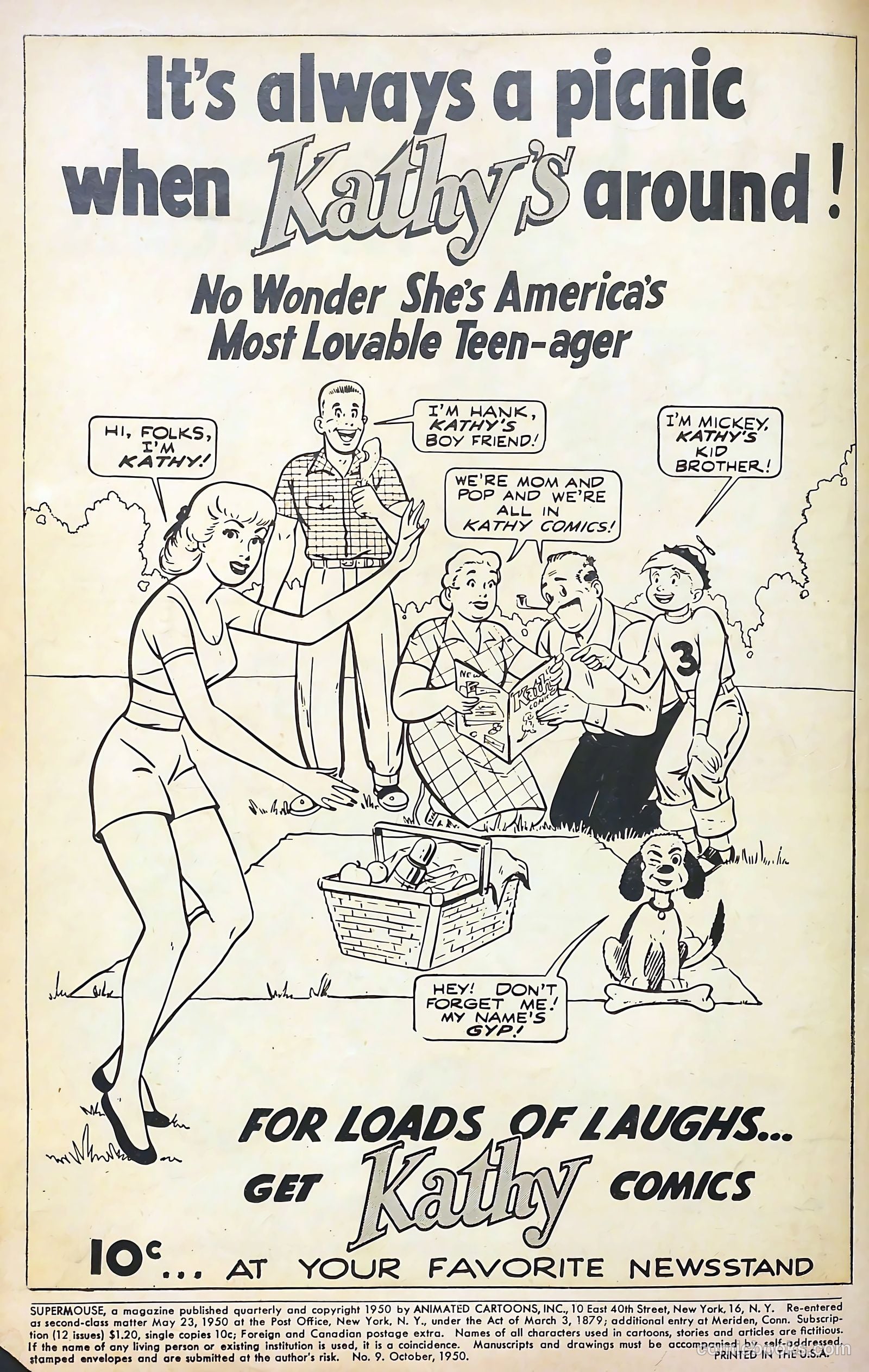 Supermouse #9 (1950) — page 2 of 36