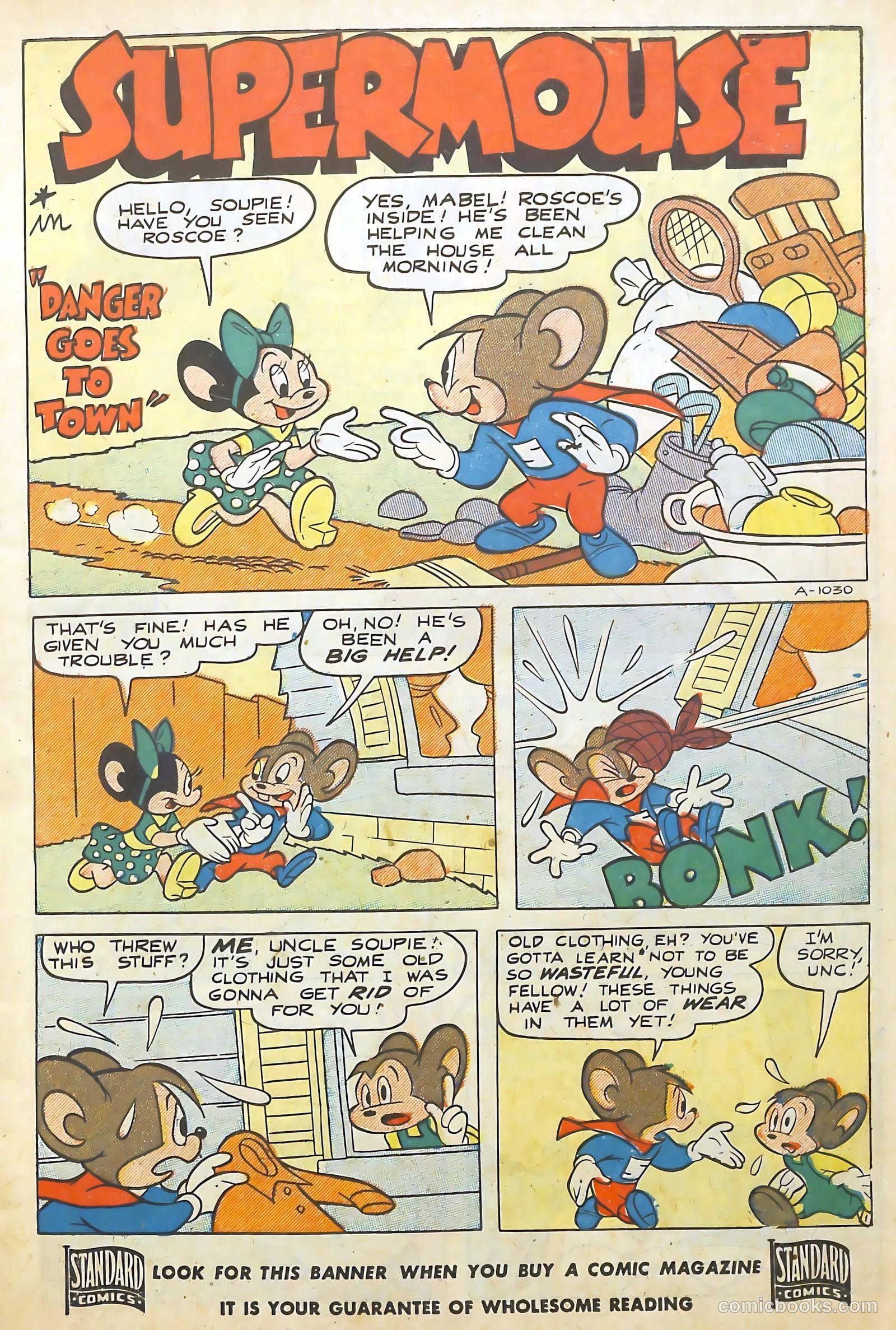 Supermouse #9 (1950) — page 3 of 36