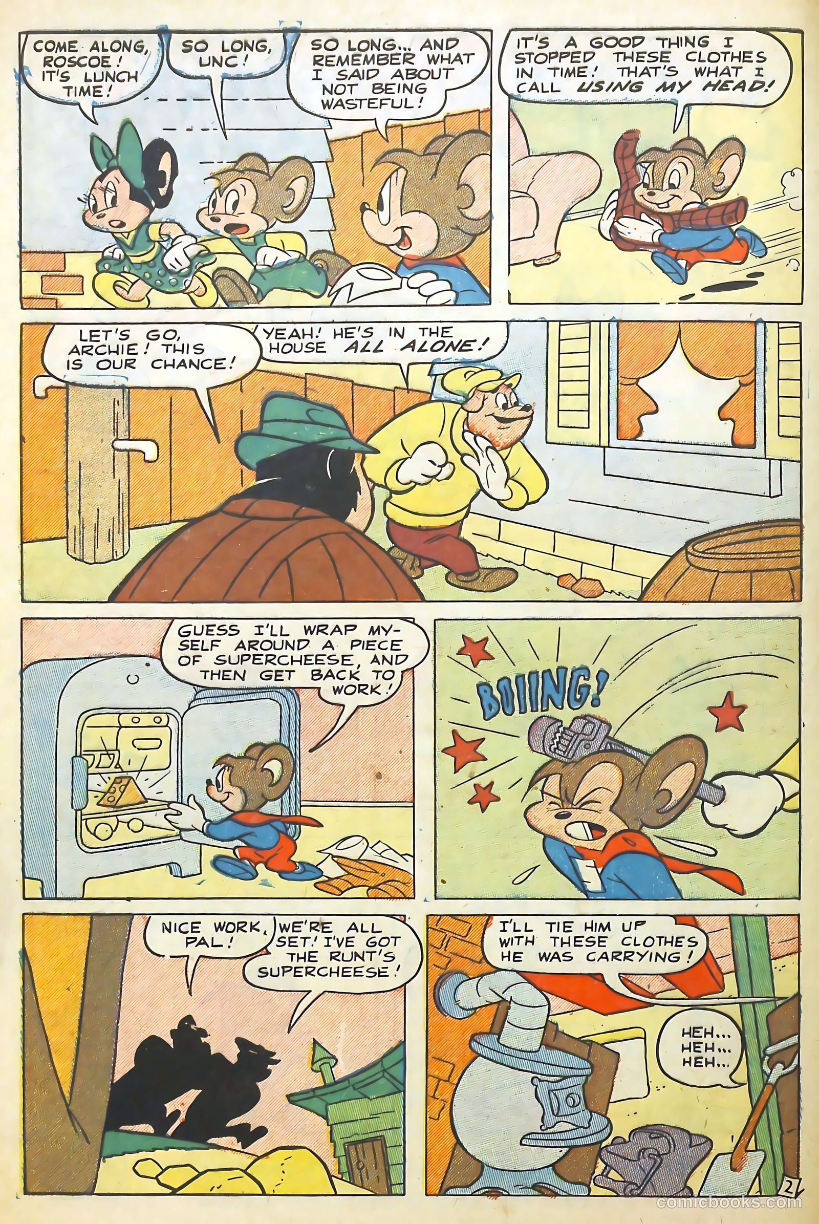 Supermouse #9 (1950) — page 4 of 36