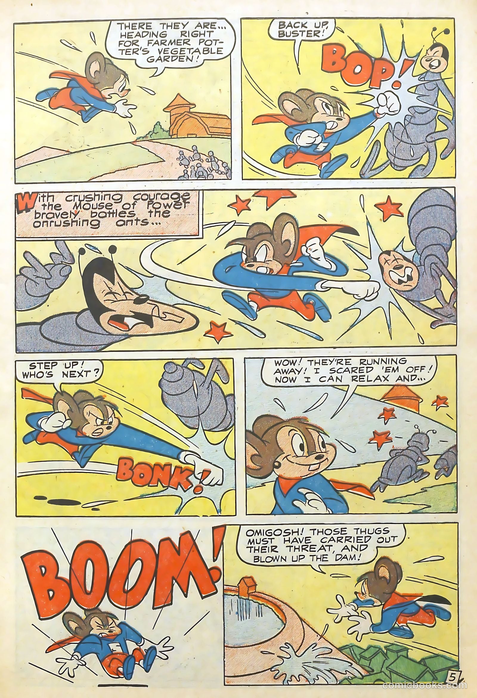 Supermouse #9 (1950) — page 7 of 36