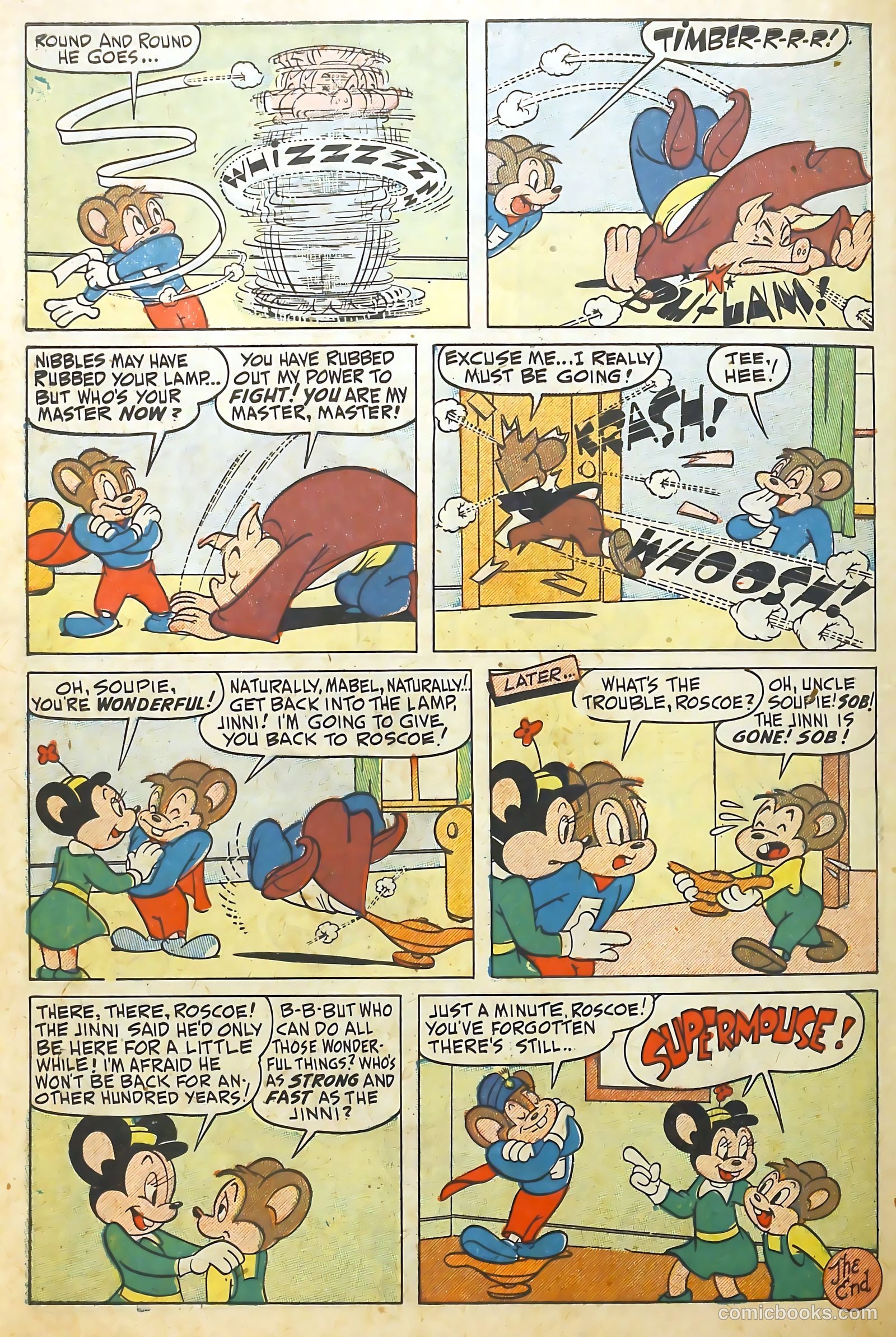 Supermouse #9 (1950) — page 34 of 36