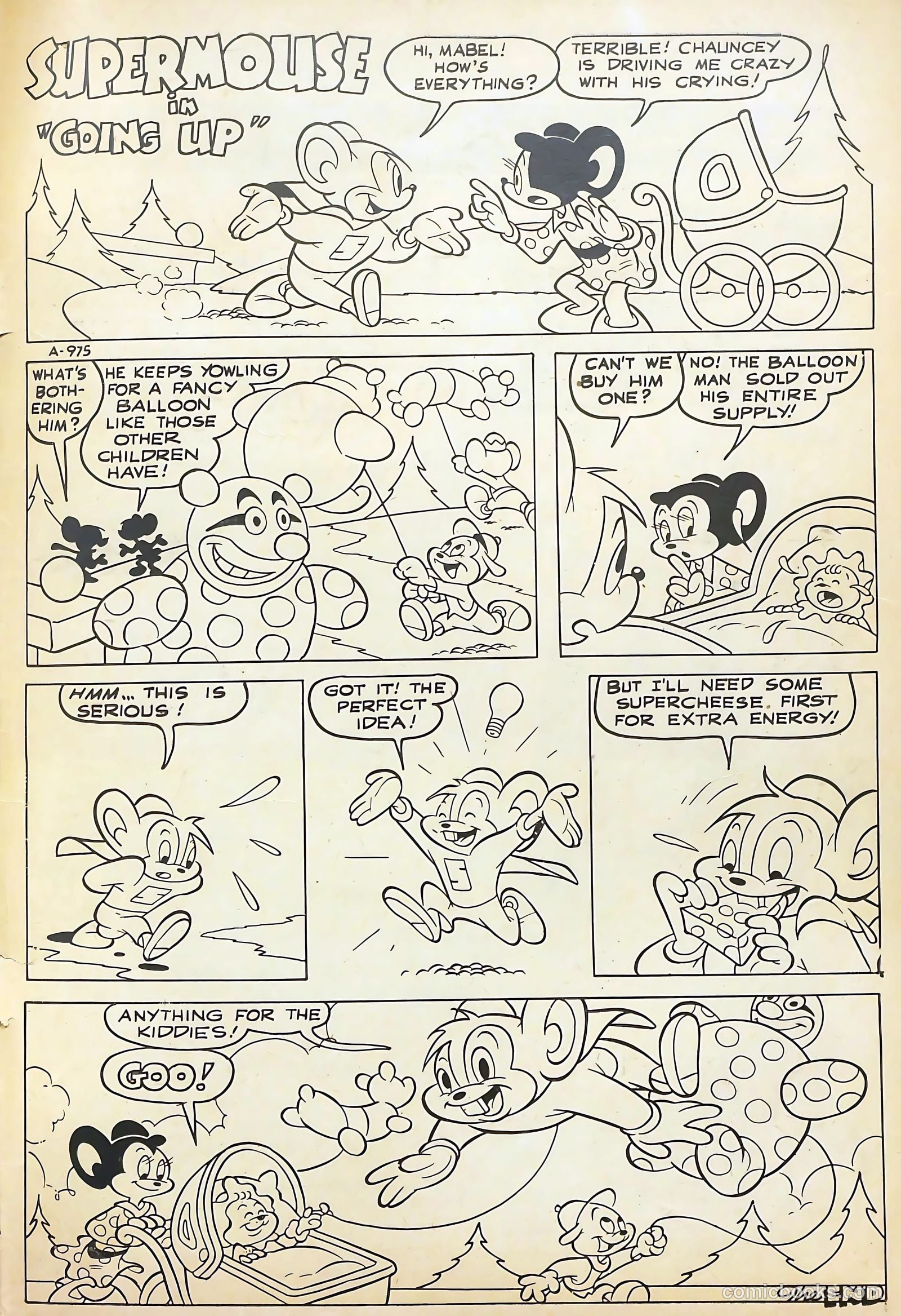 Supermouse #9 (1950) — page 35 of 36