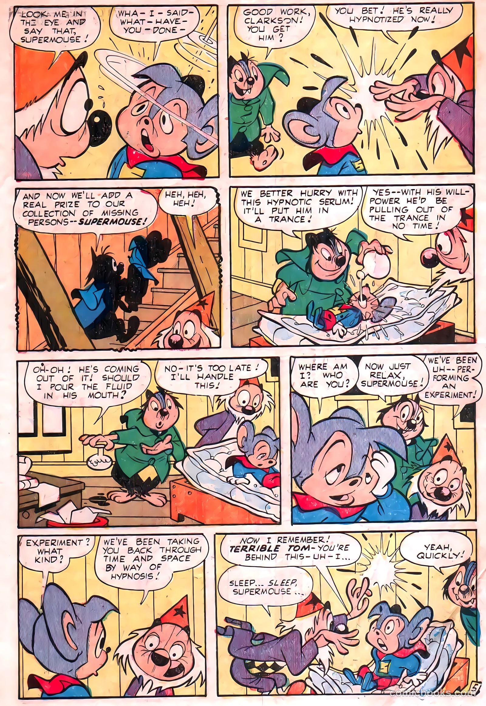 Supermouse, the Big Cheese, Giant Summer Issue #2 (1958) — page 7 of 84