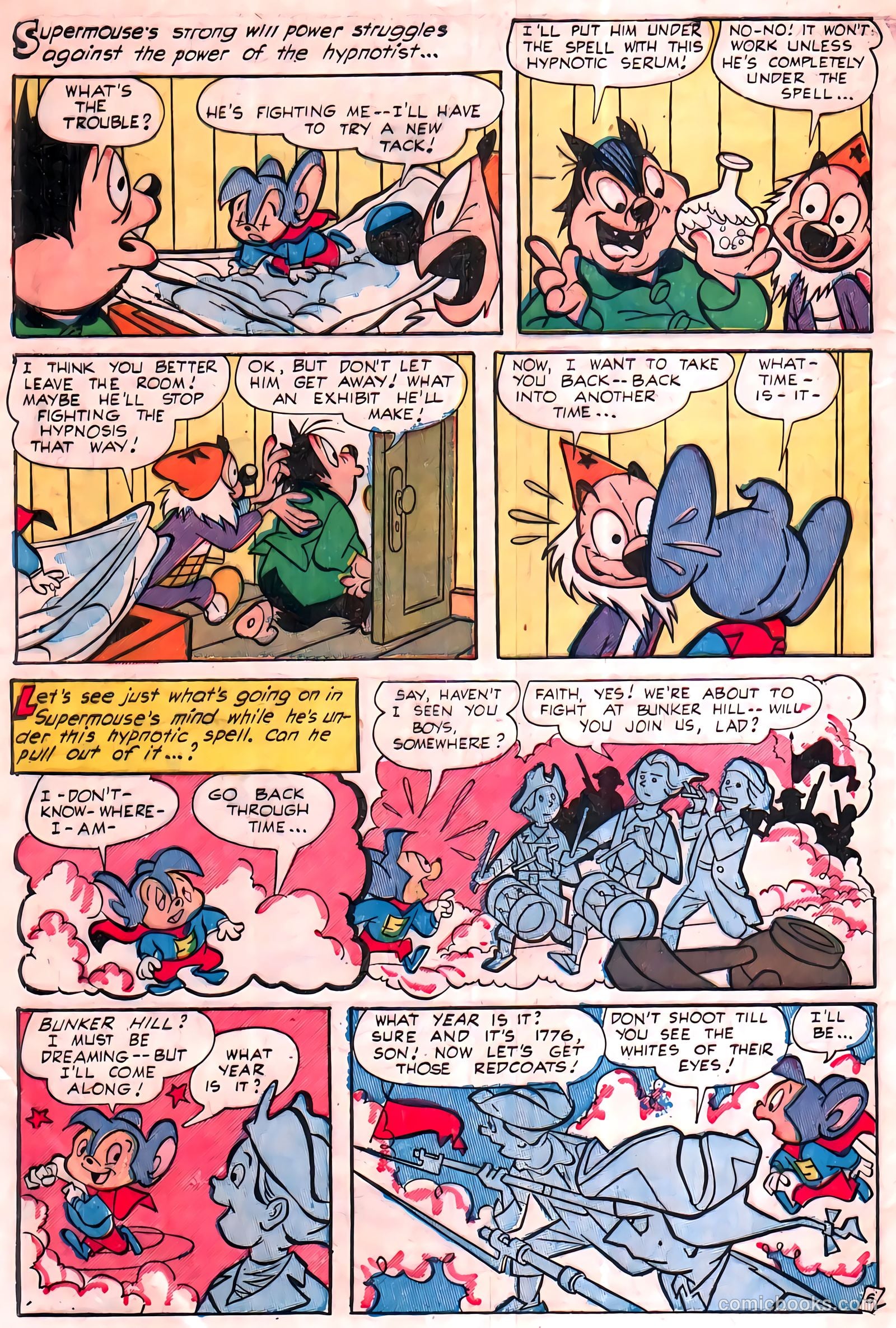 Supermouse, the Big Cheese, Giant Summer Issue #2 (1958) — page 8 of 84