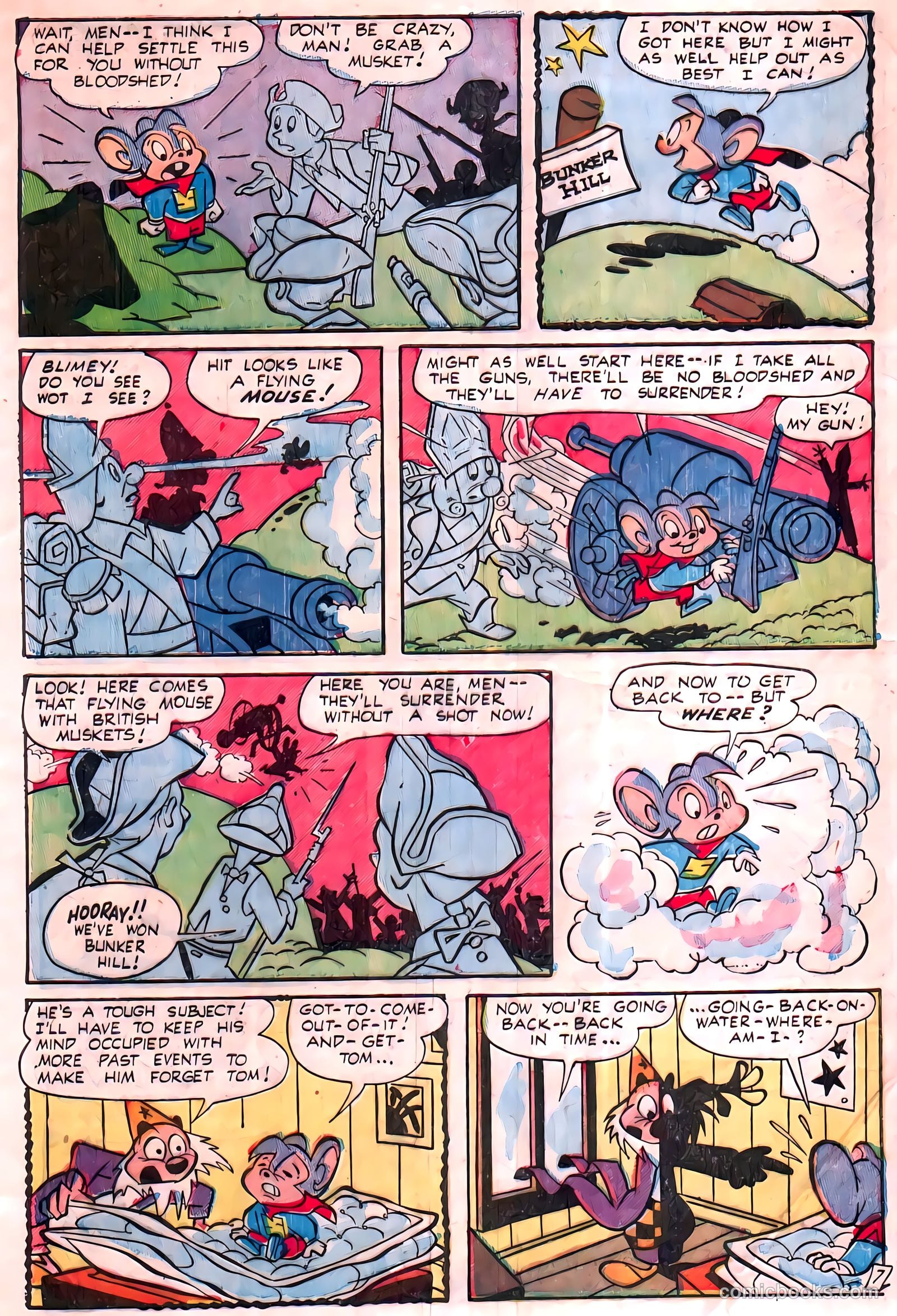 Supermouse, the Big Cheese, Giant Summer Issue #2 (1958) — page 9 of 84