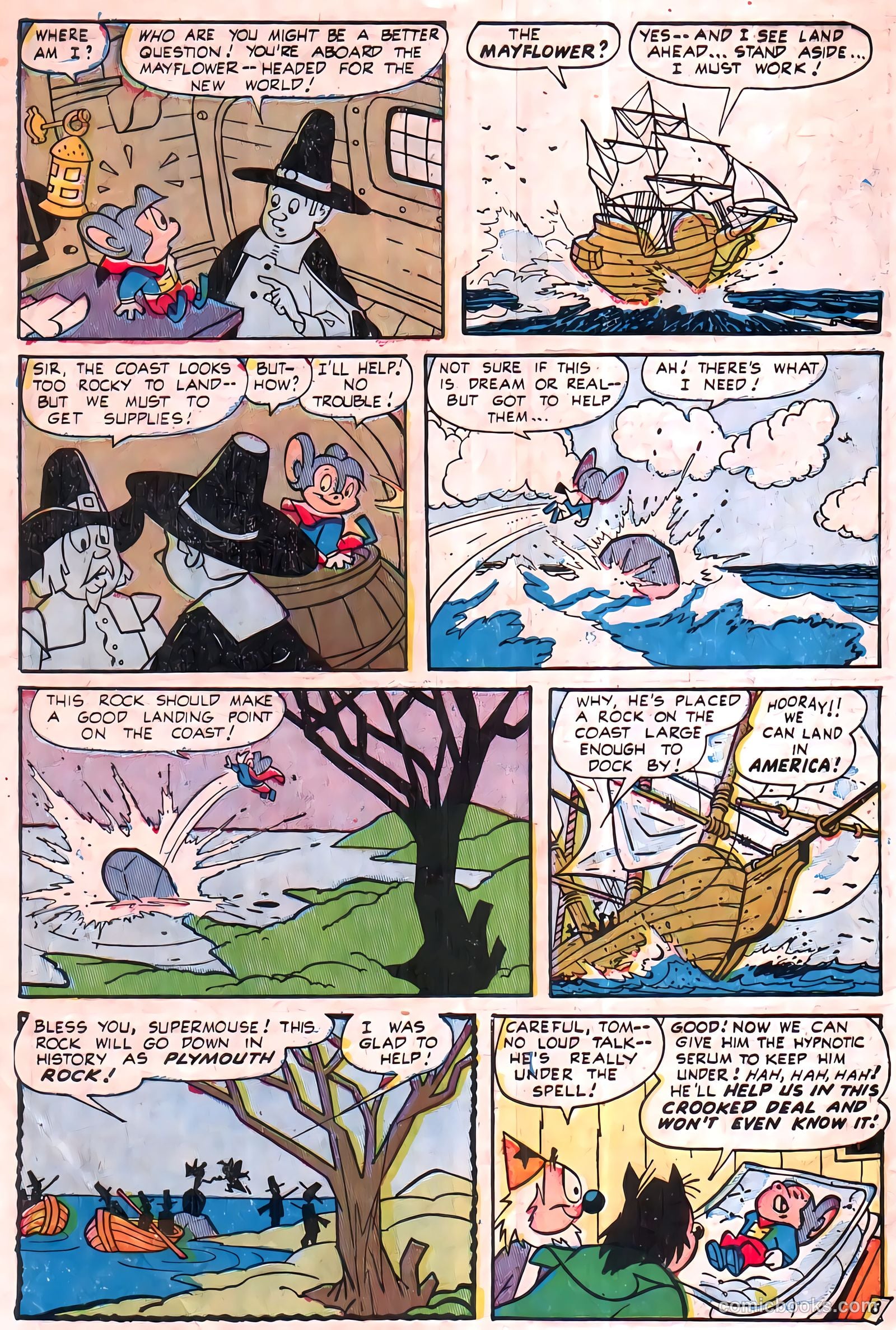 Supermouse, the Big Cheese, Giant Summer Issue #2 (1958) — page 10 of 84