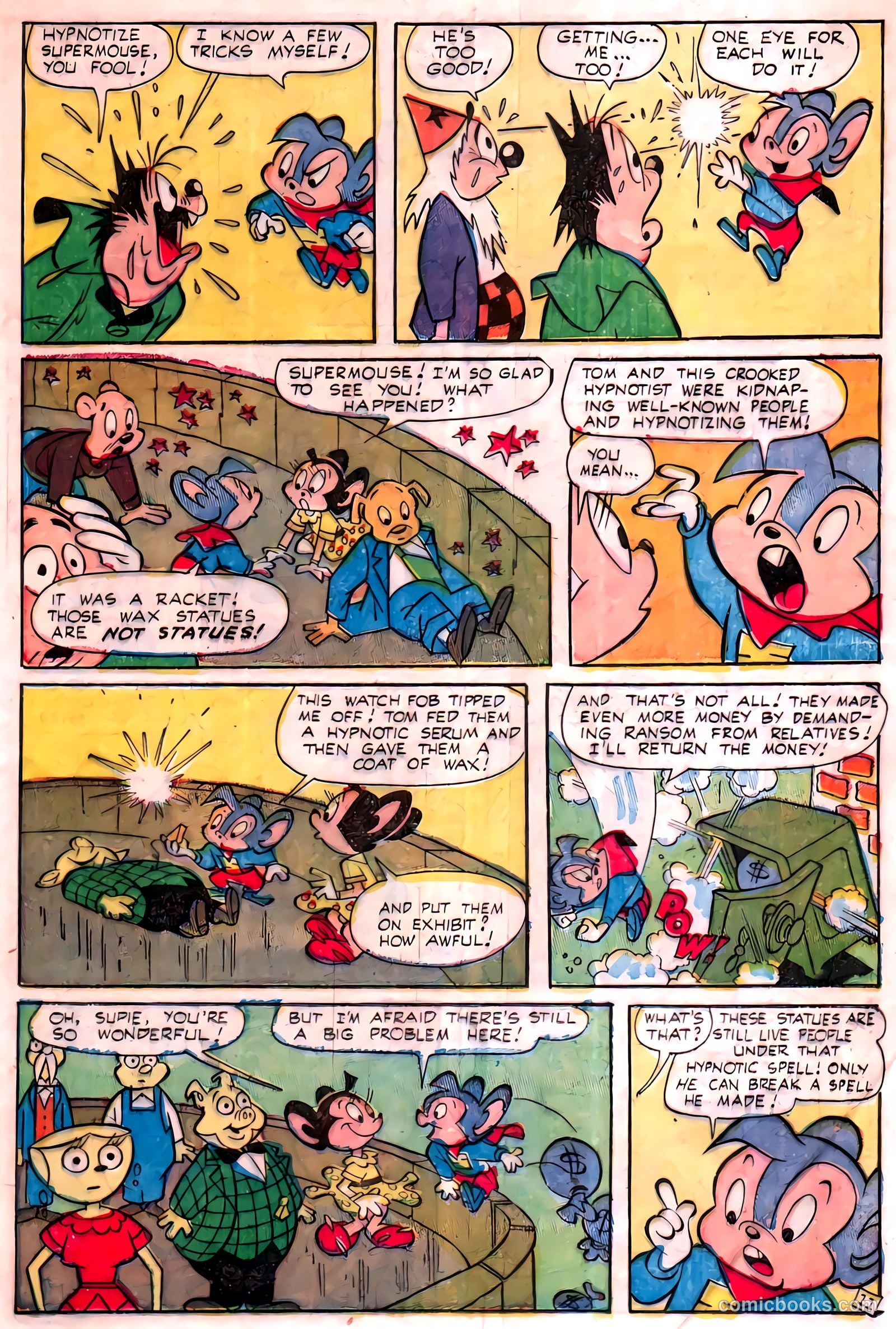 Supermouse, the Big Cheese, Giant Summer Issue #2 (1958) — page 13 of 84