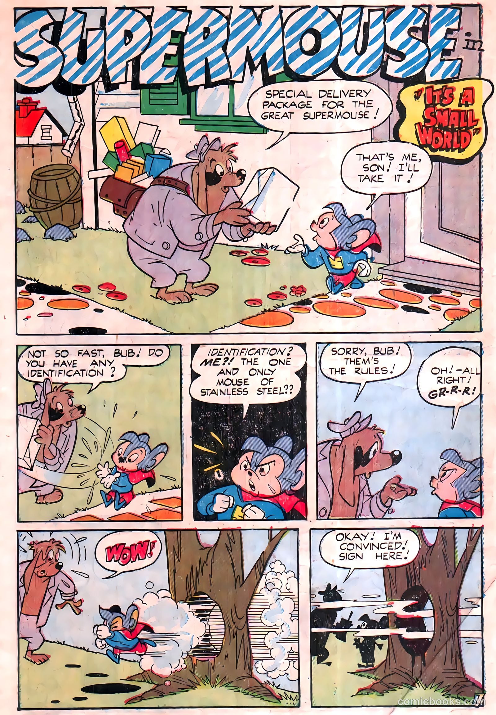 Supermouse, the Big Cheese, Giant Summer Issue #2 (1958) — page 15 of 84