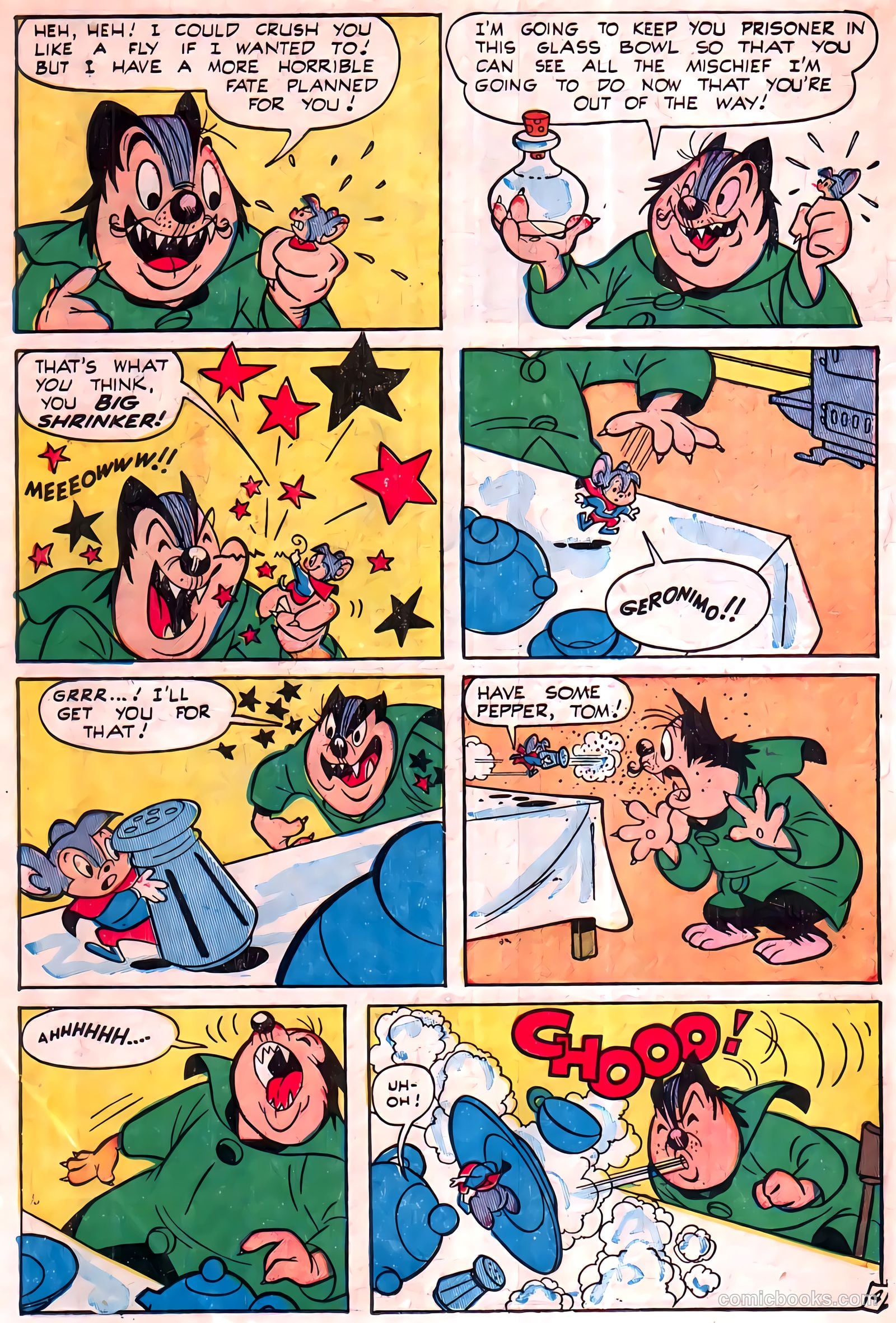 Supermouse, the Big Cheese, Giant Summer Issue #2 (1958) — page 18 of 84