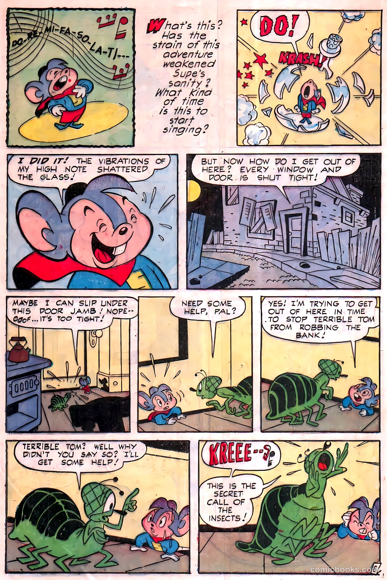 Supermouse, the Big Cheese, Giant Summer Issue #2 (1958) — page 20 of 84