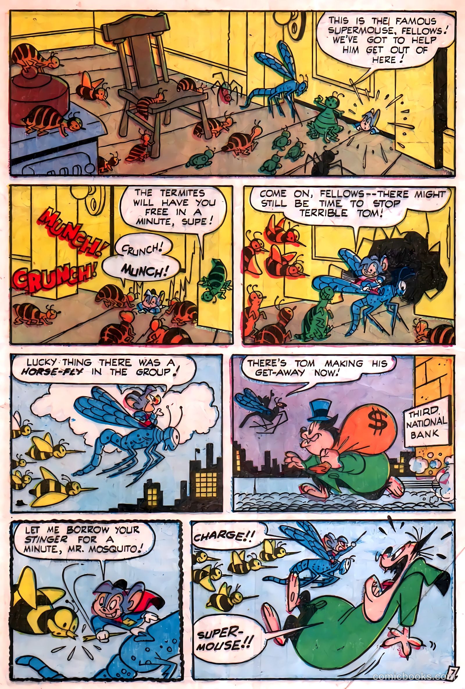 Supermouse, the Big Cheese, Giant Summer Issue #2 (1958) — page 21 of 84