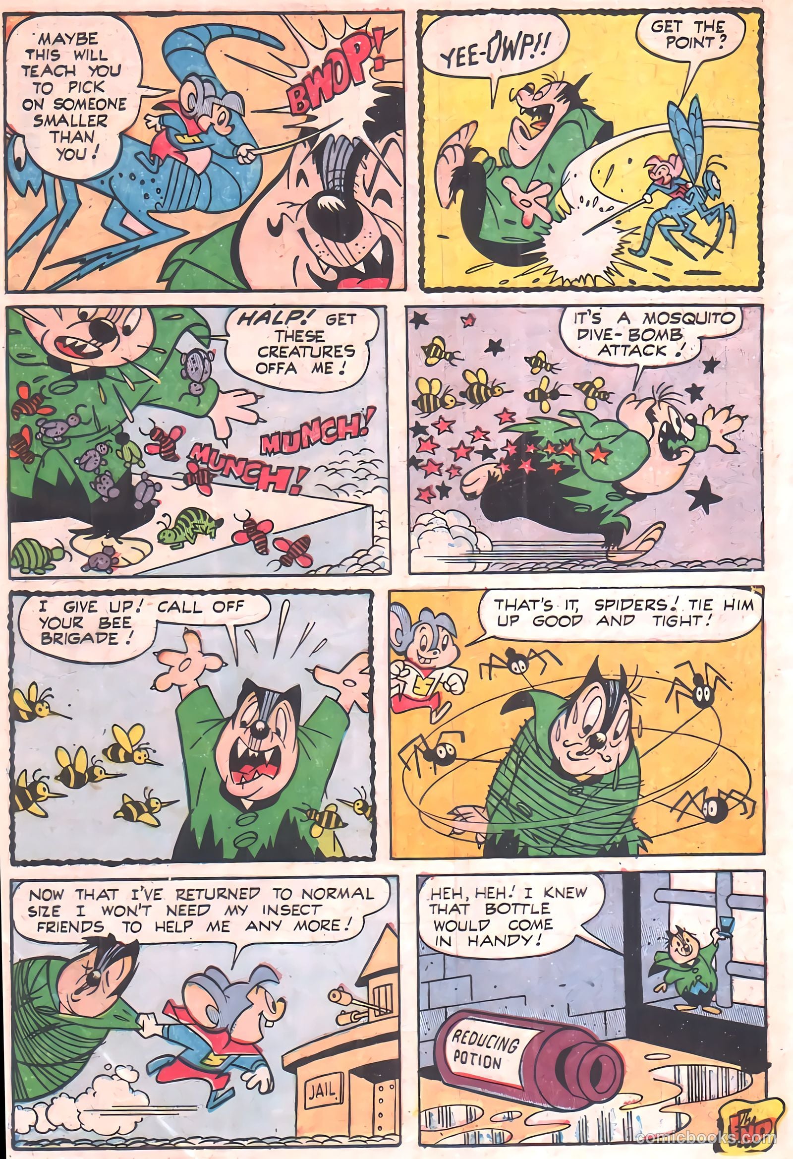 Supermouse, the Big Cheese, Giant Summer Issue #2 (1958) — page 22 of 84